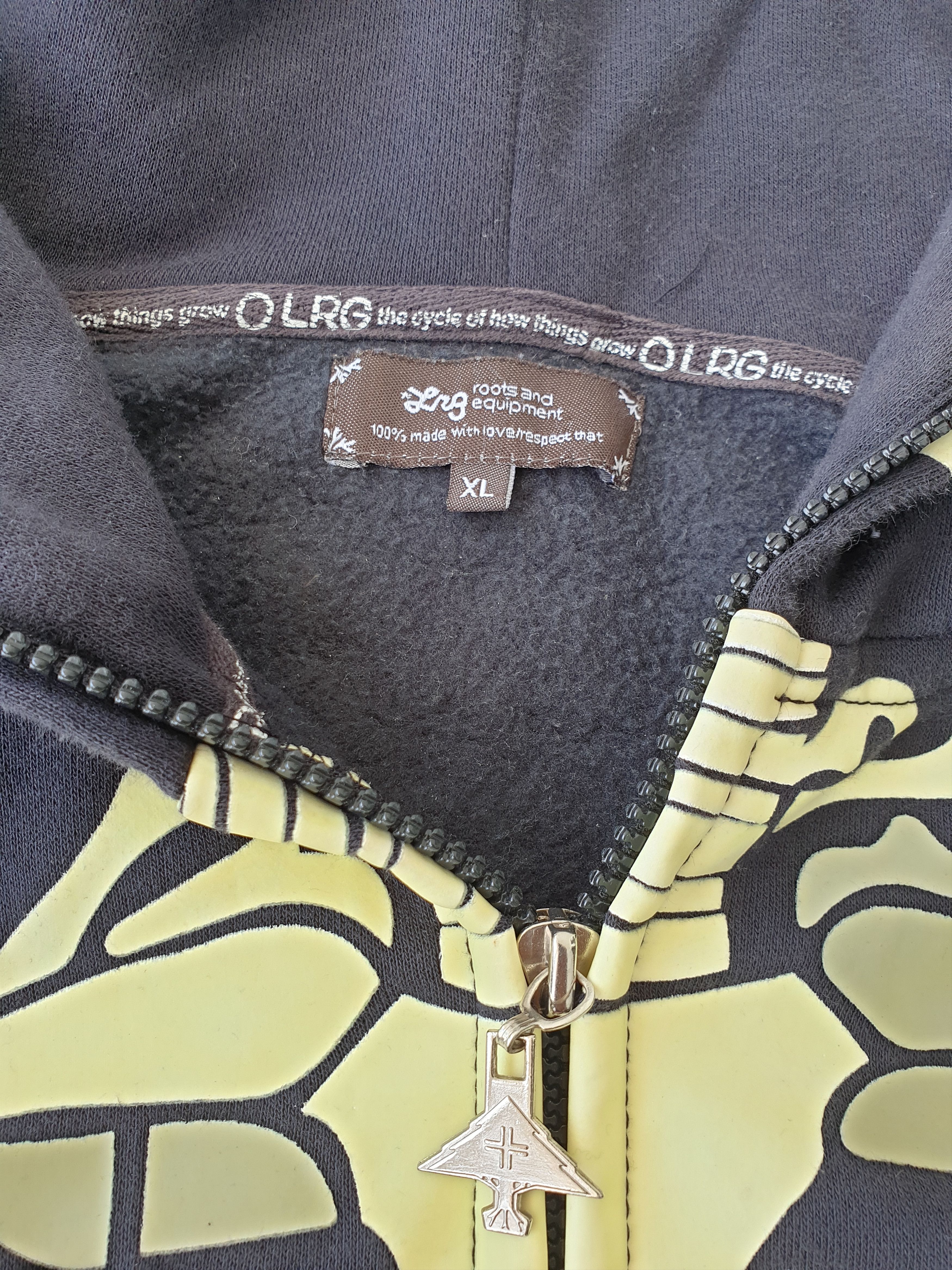 LRG × Vintage Vintage LRG Zip Hoodie skeleton Kanye west glow in the dark Size US XXL / EU 58 / 5 - 9 Thumbnail