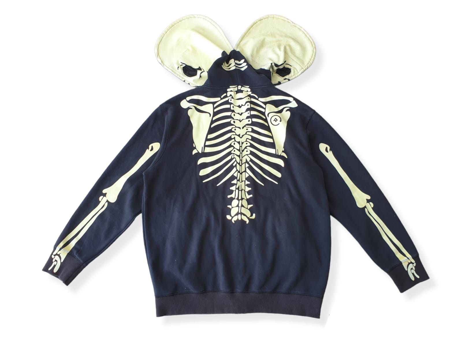 LRG × Vintage Vintage LRG Zip Hoodie skeleton Kanye west glow in the dark Size US XXL / EU 58 / 5 - 5 Thumbnail