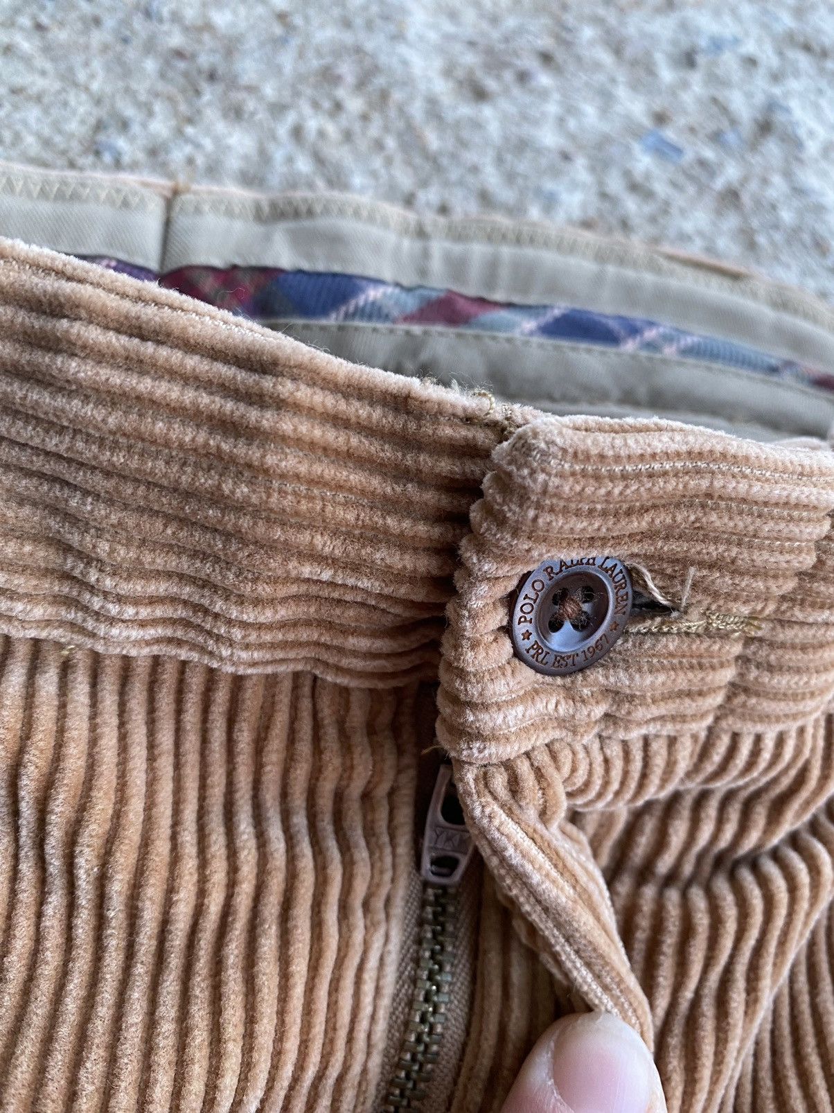 Polo Ralph Lauren Vintage Y2K Polo Ralph Lauren Corduroy Pants Size US 32 / EU 48 - 3 Thumbnail