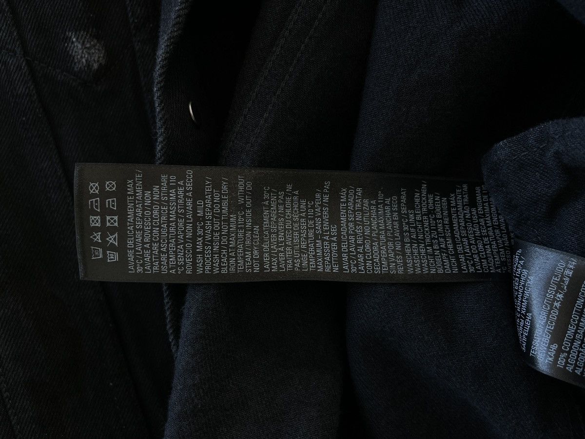 Balenciaga Balenciaga Denim Jacket - Thrashed Big Print Size US XS / EU 42 / 0 - 11 Thumbnail