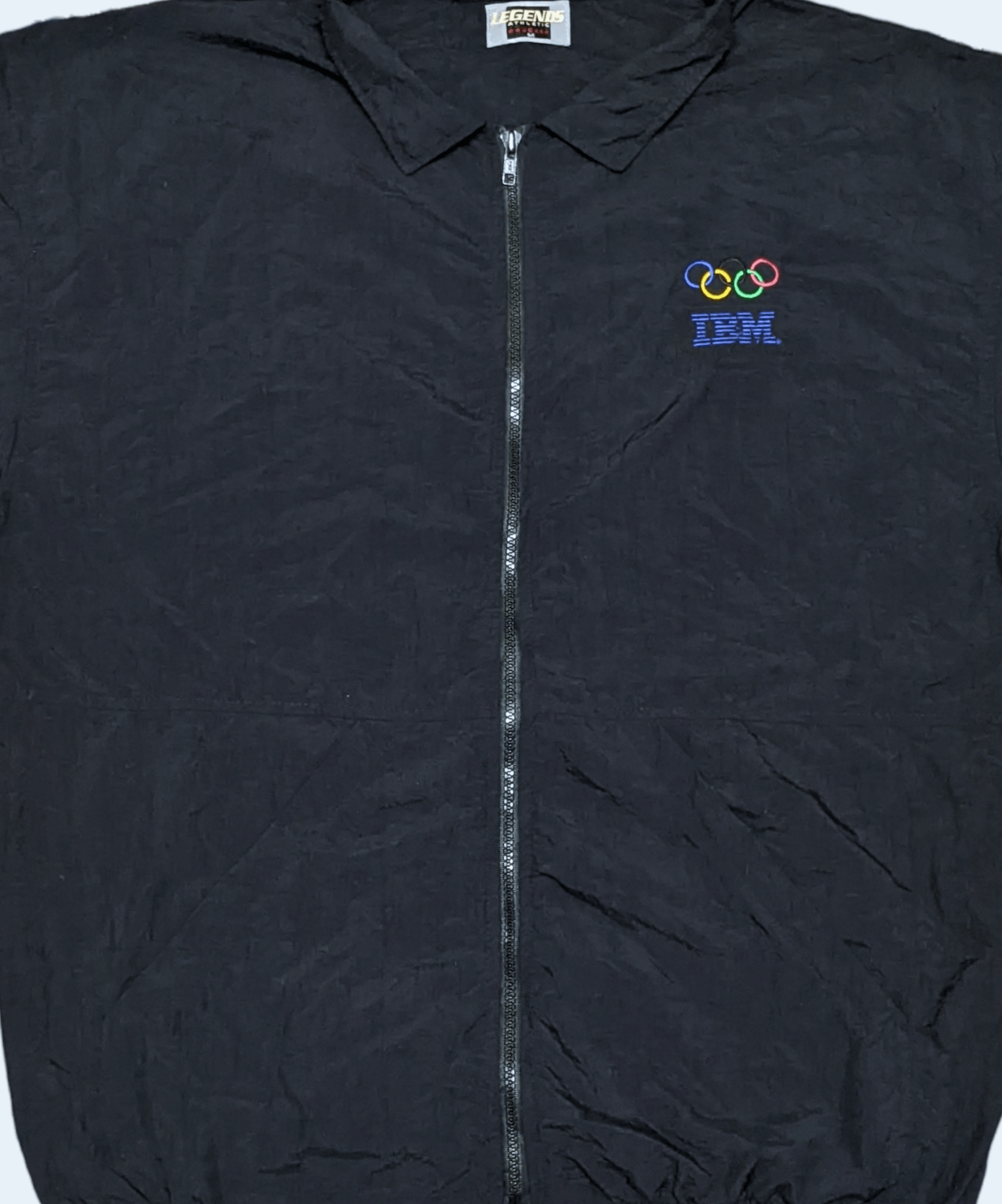 Apple × USA Olympics × Vintage Vintage 80s 90s IBM Computer Olympic Windbreaker Jacket Size US M / EU 48-50 / 2 - 4 Thumbnail
