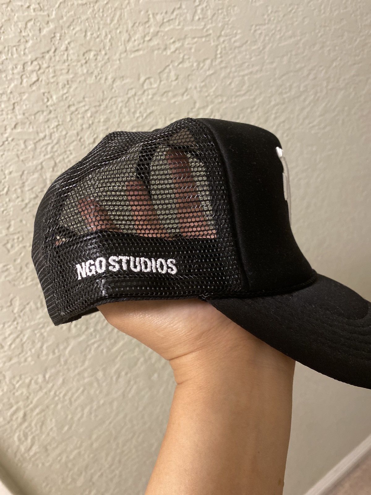 Other NGO studios black LA trucker hat Los Angeles Dodgers Size ONE SIZE - 2 Thumbnail