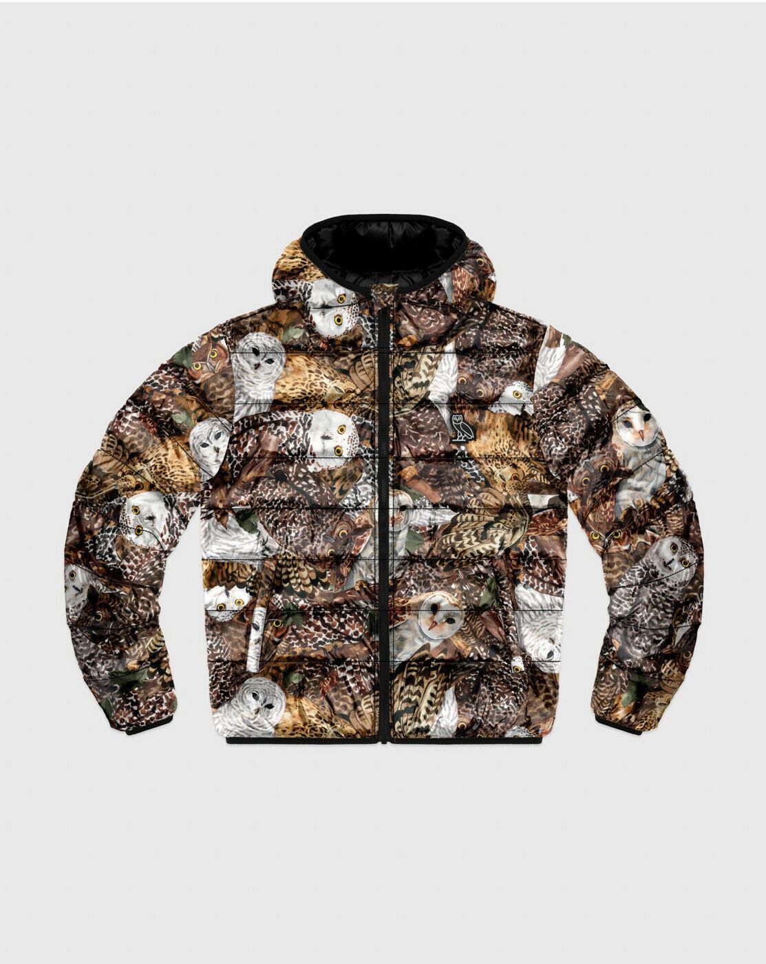 Drake OVO ALL OVER OWL PRINT PUFFER JACKET 2018 RELEASE Size US M / EU 48-50 / 2 - 10 Thumbnail