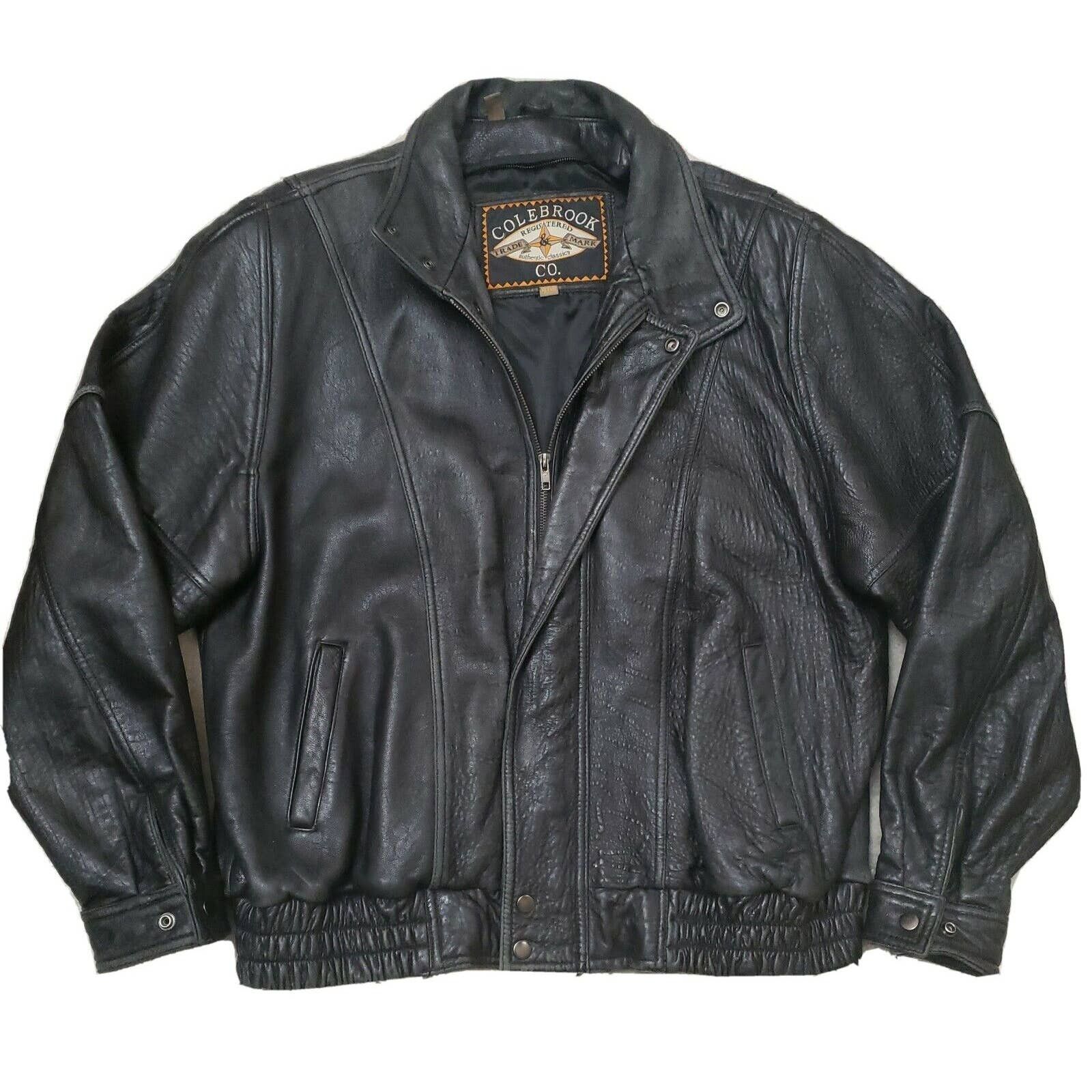 Vintage good Colebrook Leather Jacket