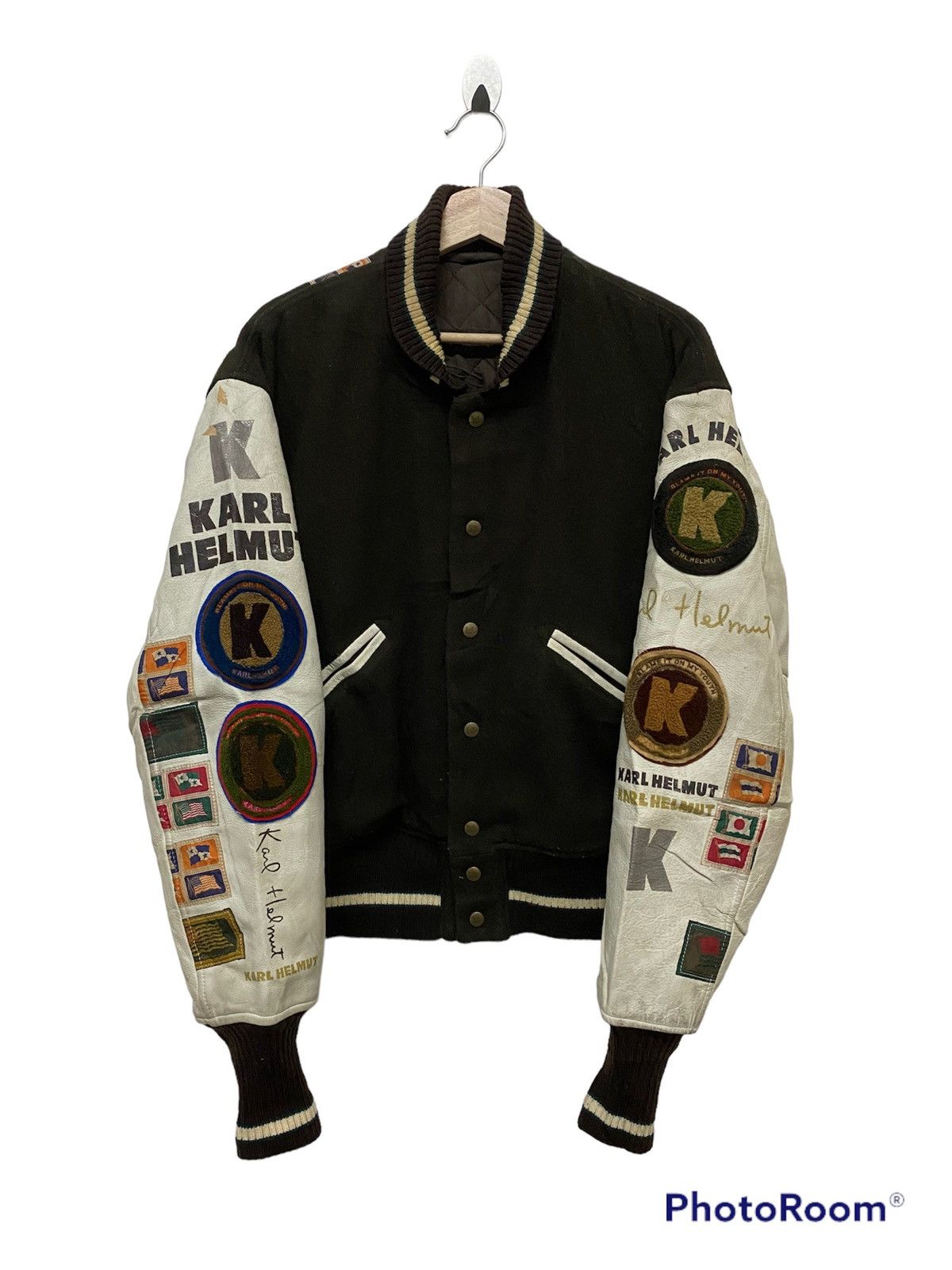 Men's Karl Helmut Leather Jackets | Grailed