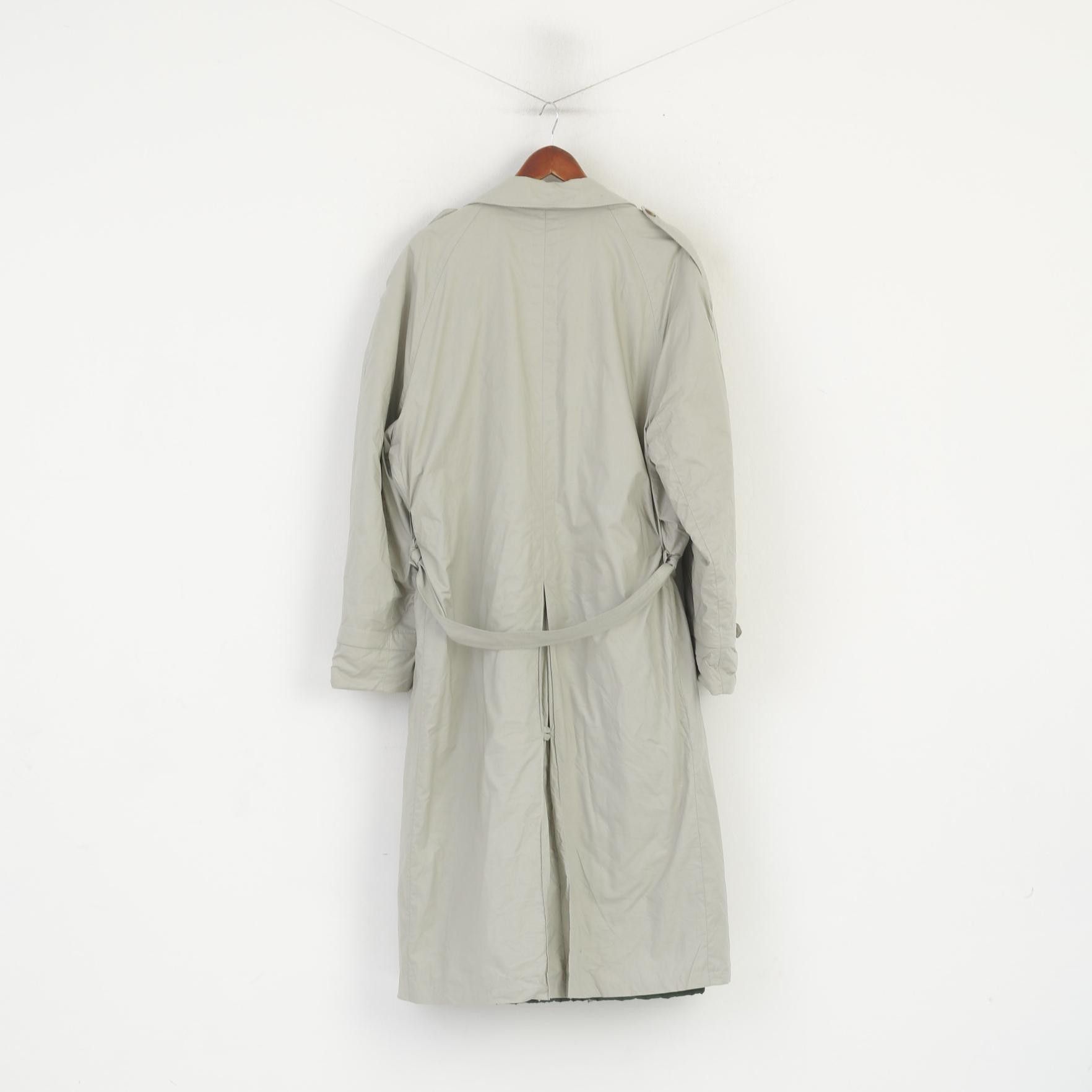 Vintage Norwind Men 52 L Coat Beige Cotton Erba Travel Lined 3100 Size US L / EU 52-54 / 3 - 7 Thumbnail