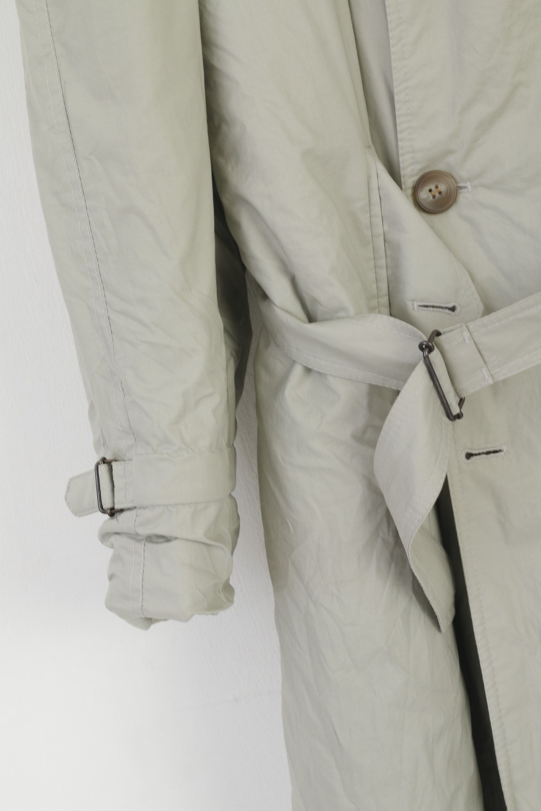 Vintage Norwind Men 52 L Coat Beige Cotton Erba Travel Lined 3100 Size US L / EU 52-54 / 3 - 3 Thumbnail