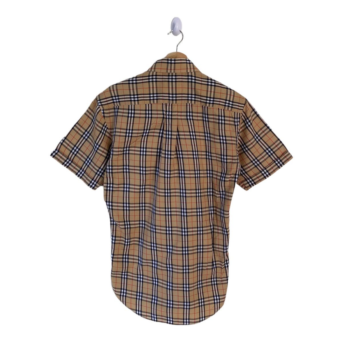 Burberry 🔥BURBERRY NOVA CHECK BUTTON UP COLLAR SHIRT MADE IN ENGLAND Size US S / EU 44-46 / 1 - 2 Thumbnail