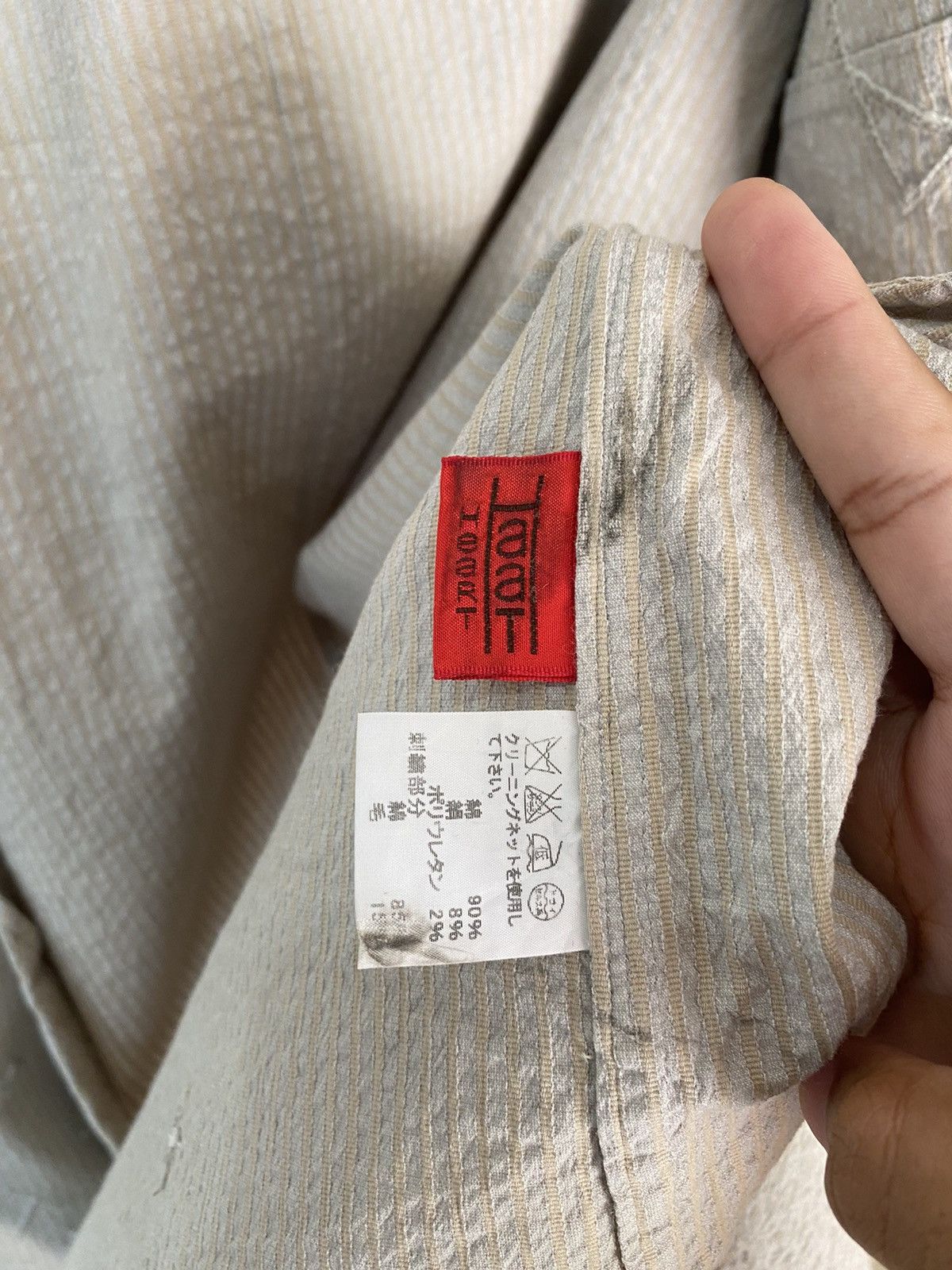 Issey Miyake ISSEY MIYAKE HEART HAAT AVANT GARDE OVERSHIRT Size US M / EU 48-50 / 2 - 12 Thumbnail