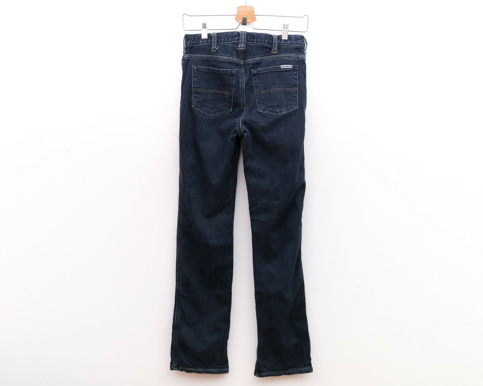 Carhartt × Vintage Original Fit Women's Straight Leg W29 L31 Lined Jeans Pants Size 29" - 3 Thumbnail