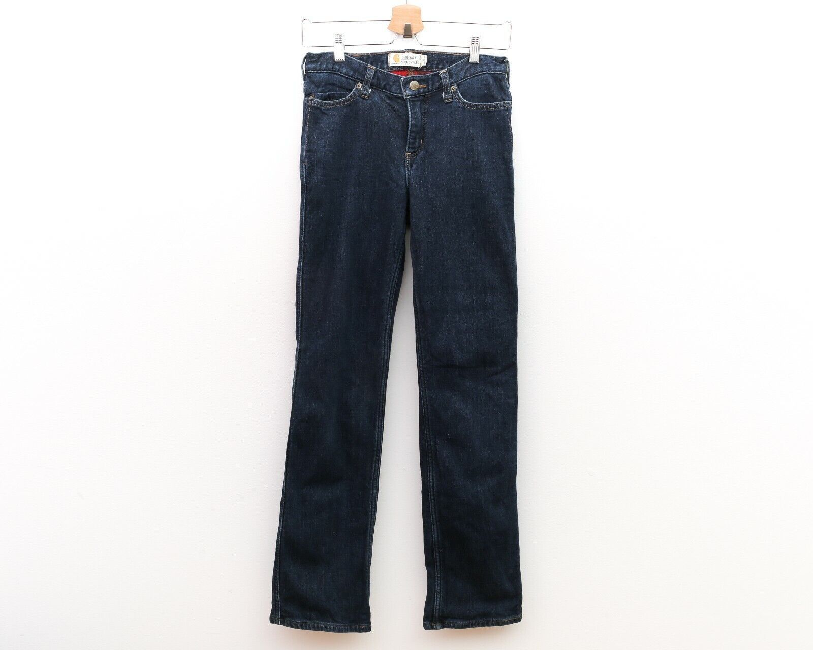 Carhartt × Vintage Original Fit Women's Straight Leg W29 L31 Lined Jeans Pants Size 29" - 1 Thumbnail