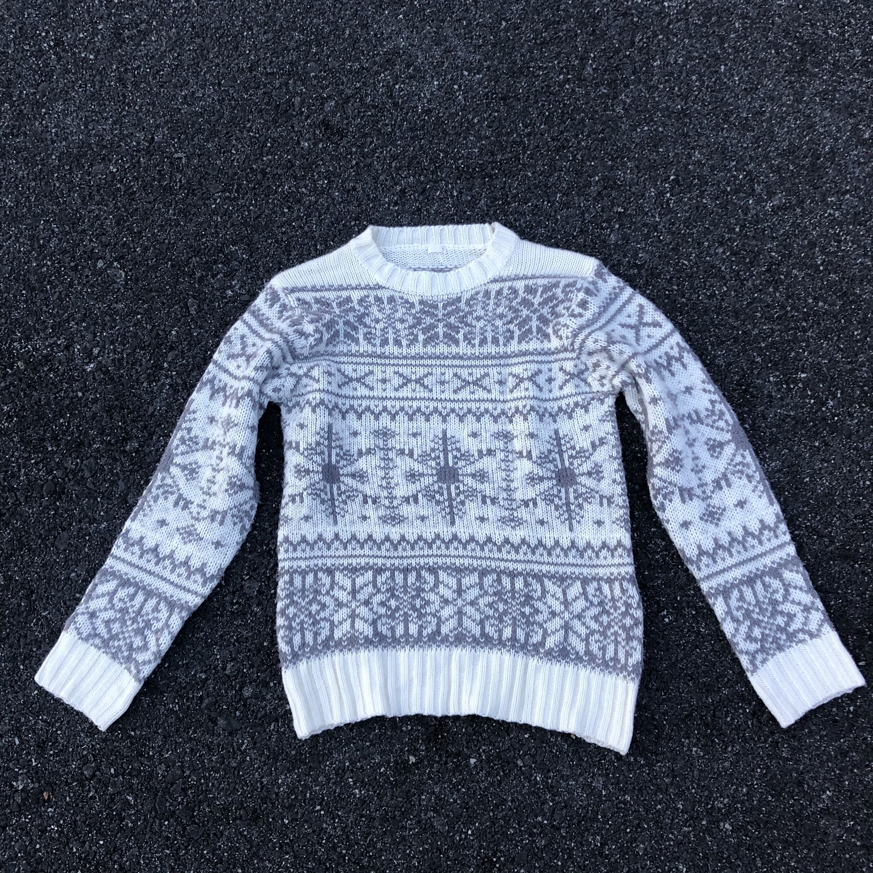 Art Navajo Knitwear White pattern Knitwear Sweater