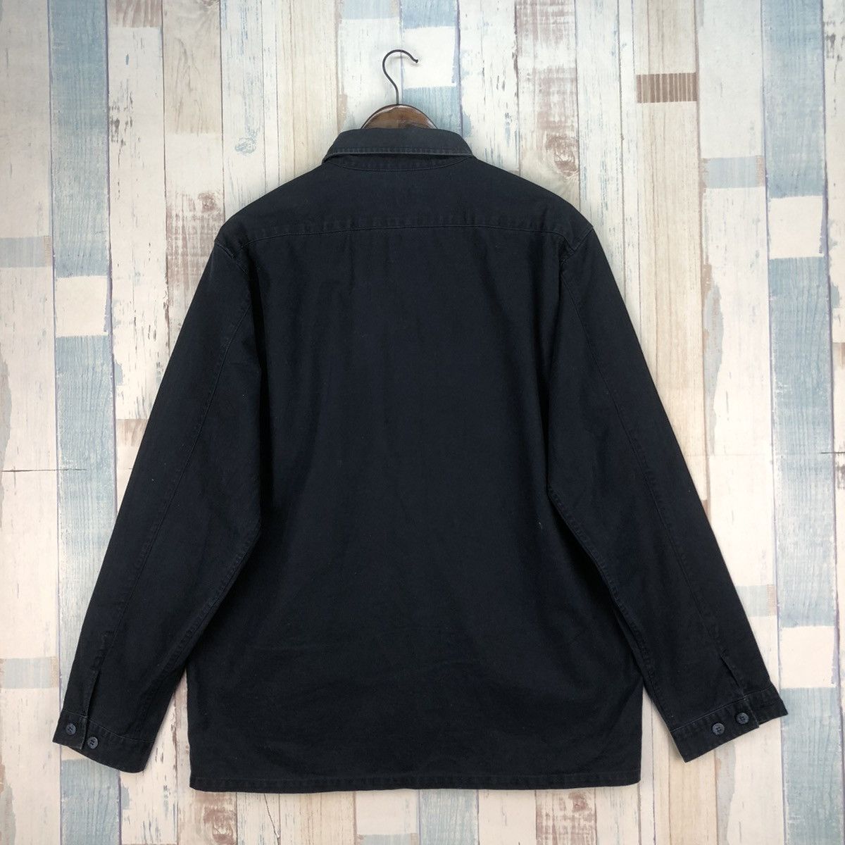 Lacoste × Vintage Vintage Lacoste Double Pocket Shirt Button Ups Size US XL / EU 56 / 4 - 2 Thumbnail
