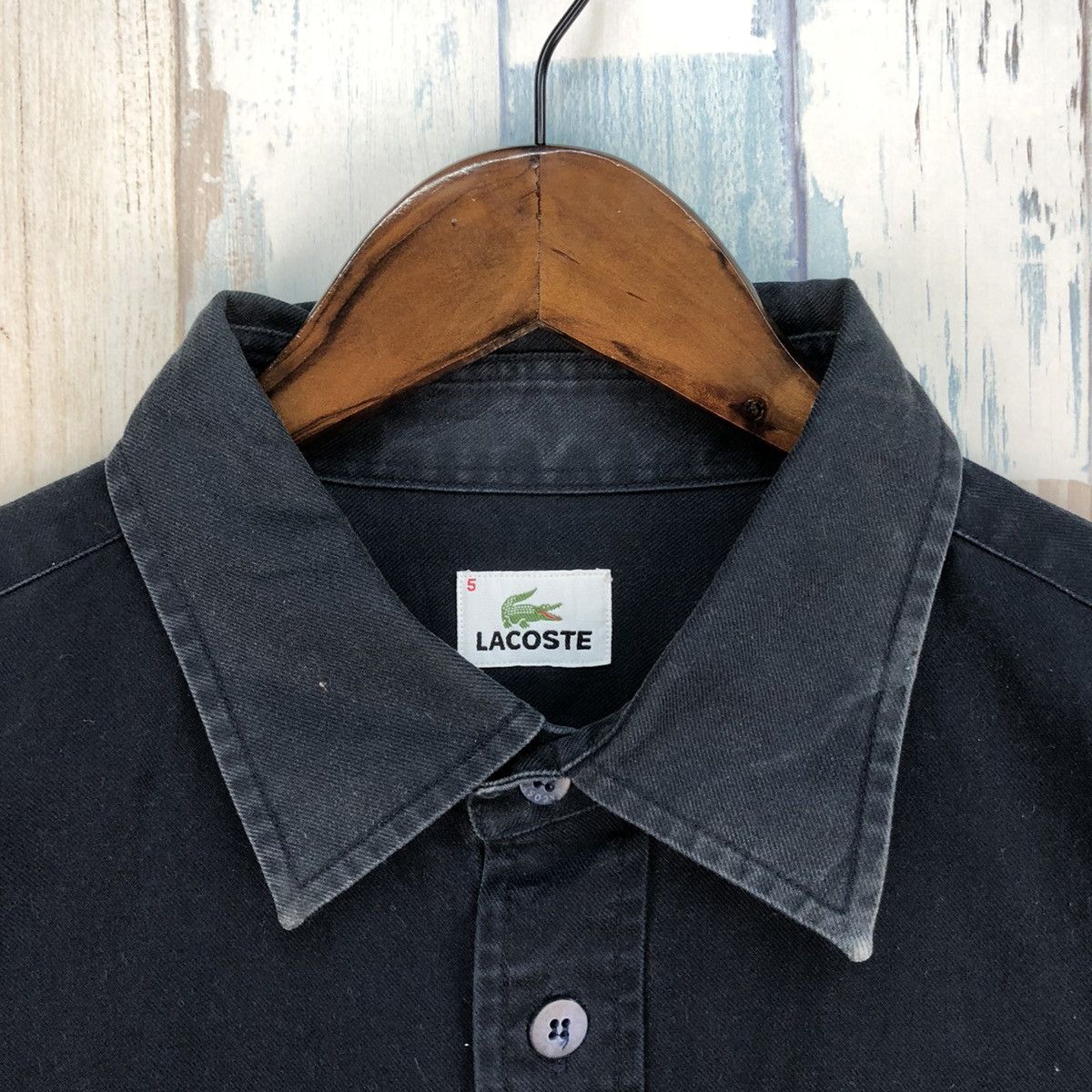 Lacoste × Vintage Vintage Lacoste Double Pocket Shirt Button Ups Size US XL / EU 56 / 4 - 6 Thumbnail