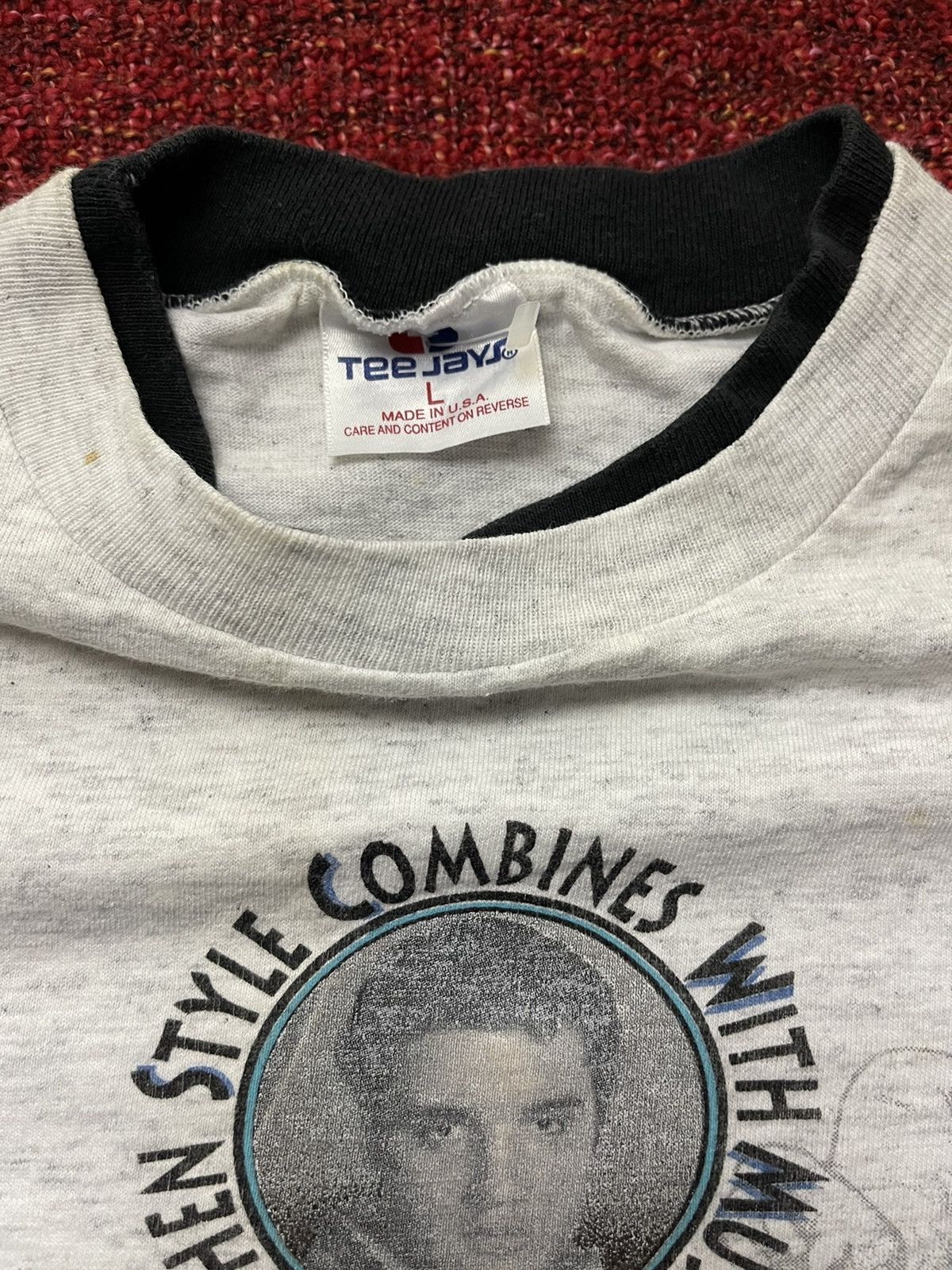 Band Tees × Designer × Vintage Elvis Presley vintage 1991 t-shirt Size US L / EU 52-54 / 3 - 4 Thumbnail