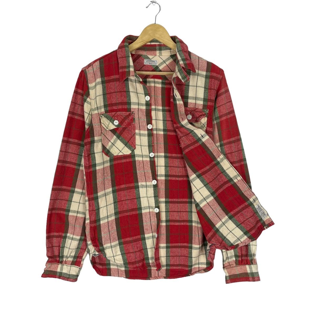 🌟ETERNAL JAPAN GARMENT TARTAN BUTTON SHIRT