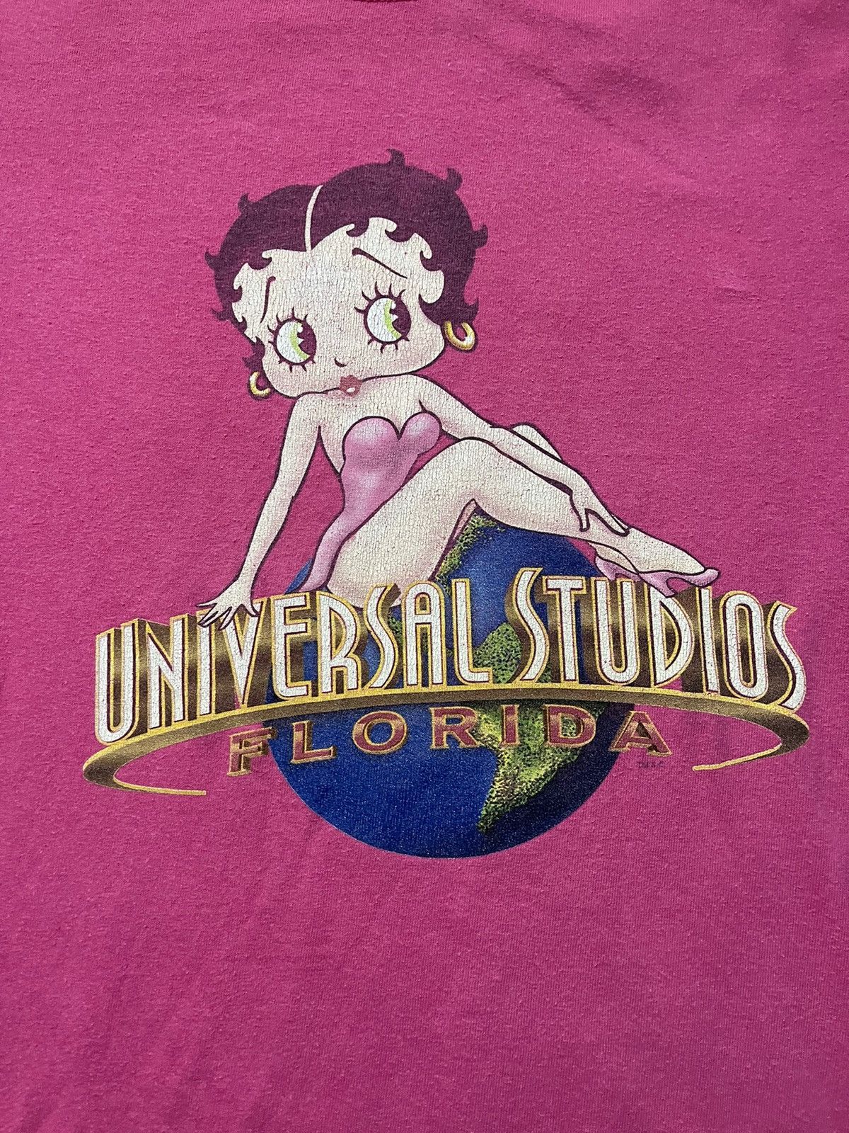 トップス Universal Studios Florida Betty Boop Vintage Universal Studios Florida Betty Boop Graphic T-Shirt