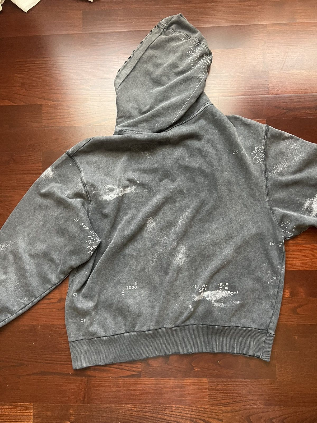 Jaded london skull print hoodie hotsell