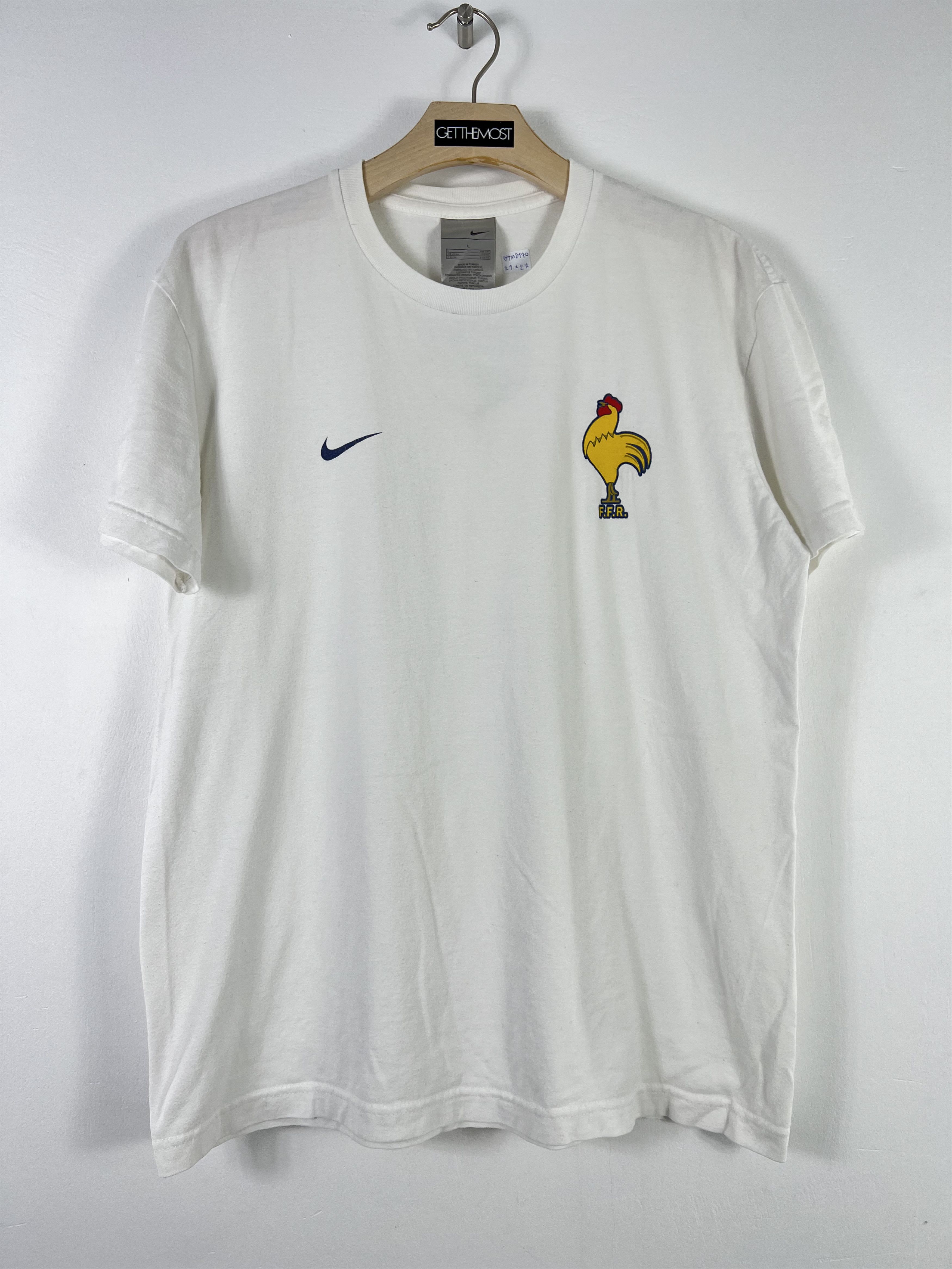Nike Vintage Nike French Rugby Federation (L) GTMD170 Size US L / EU 52-54 / 3 - 1 Thumbnail