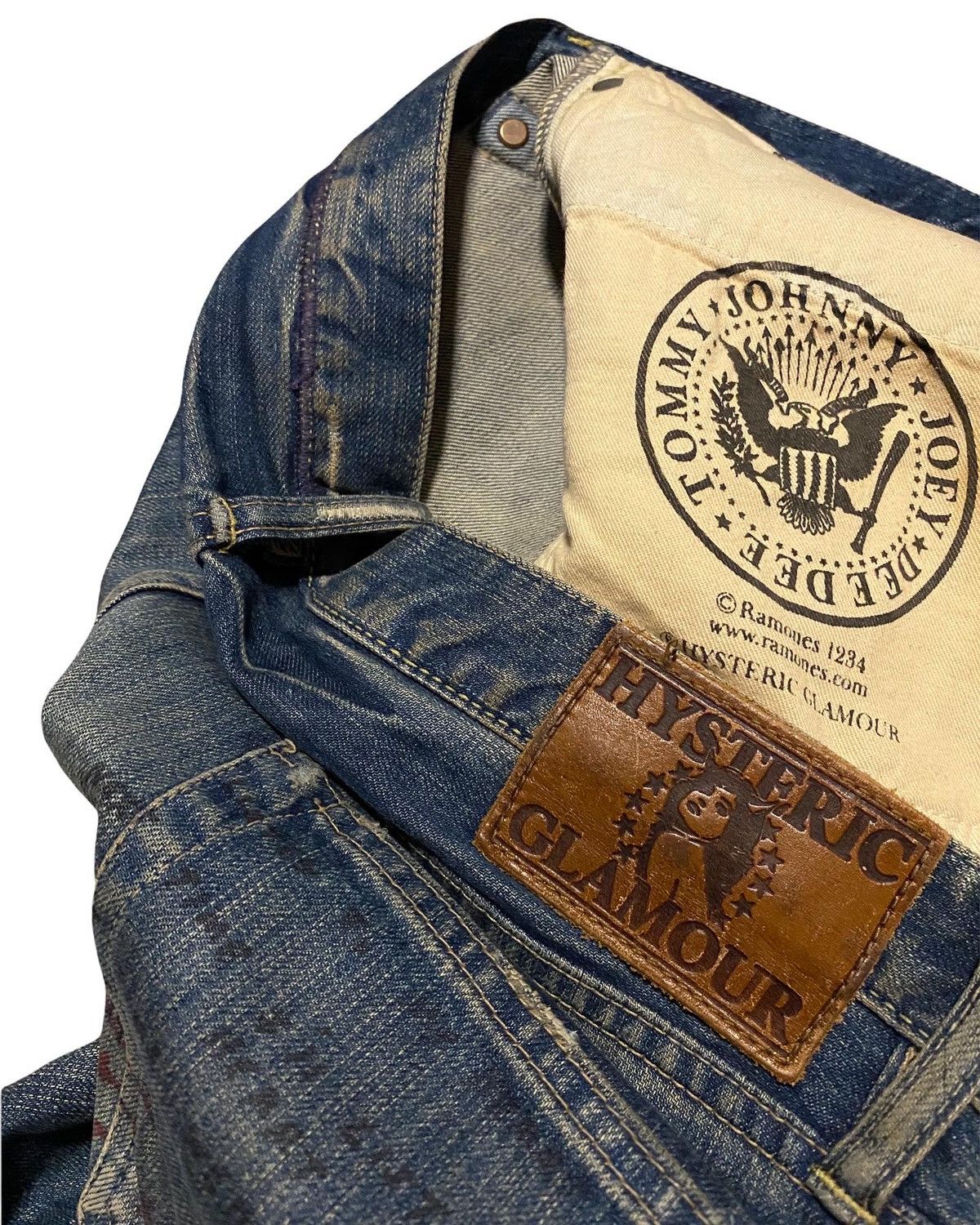 Hysteric Glamour Ramones Denim Size US 30 / EU 46 - 7 Thumbnail