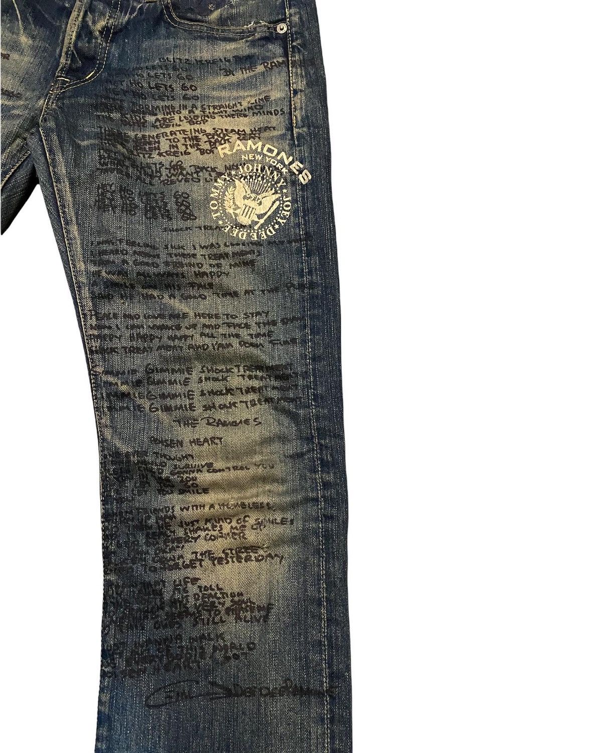 Hysteric Glamour Ramones Denim Size US 30 / EU 46 - 3 Thumbnail