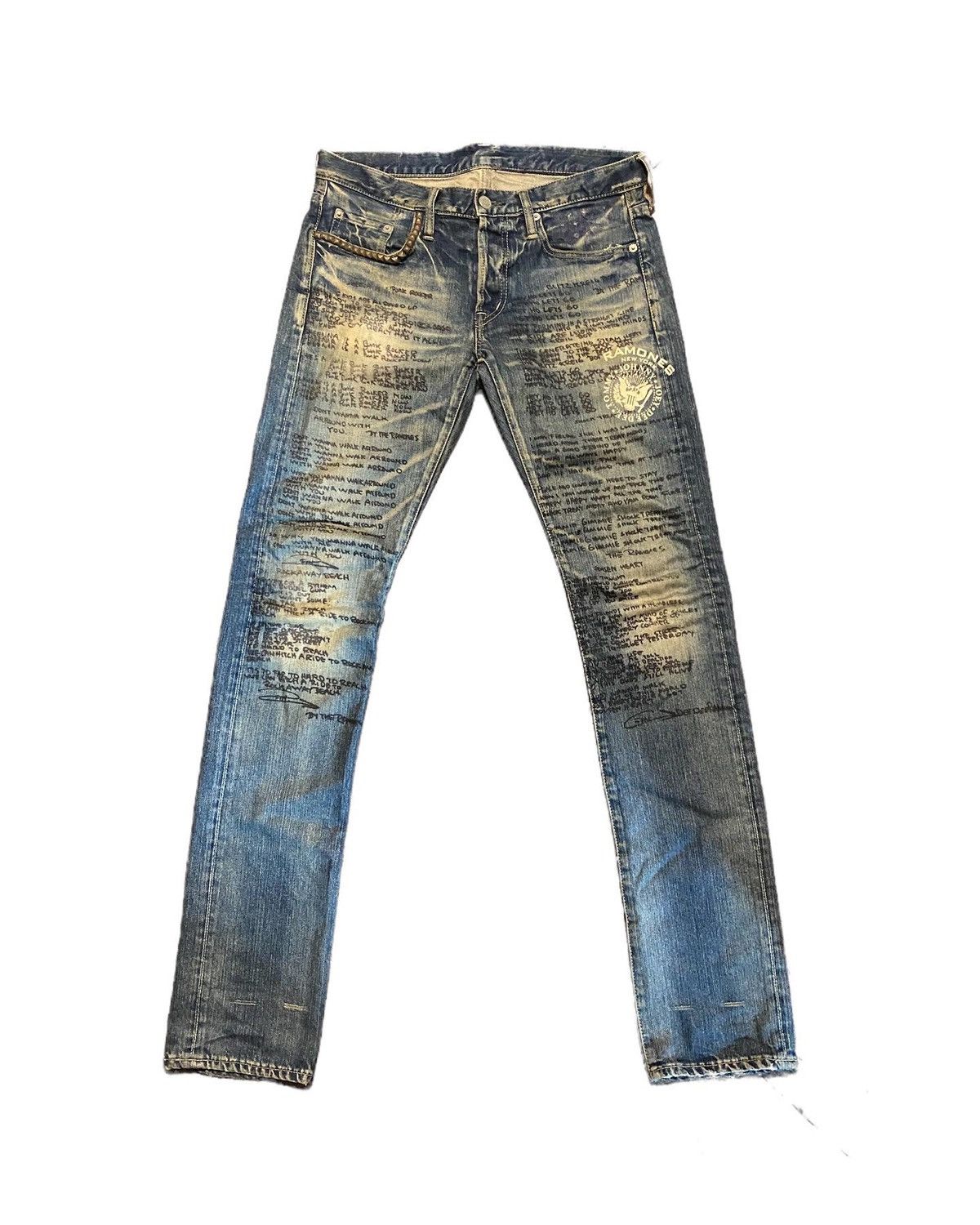 Hysteric Glamour Ramones Denim Size US 30 / EU 46 - 1 Thumbnail