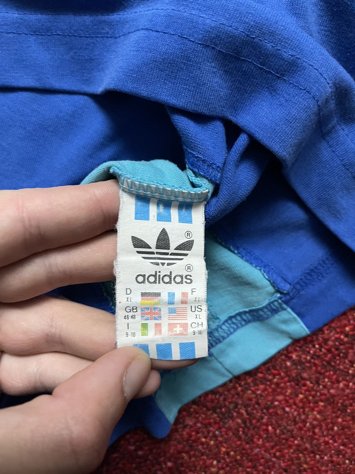 Adidas × Formula 1 × Vintage Vintage 90s Formula 1 adidas racing t-shirt Size US XL / EU 56 / 4 - 6 Thumbnail