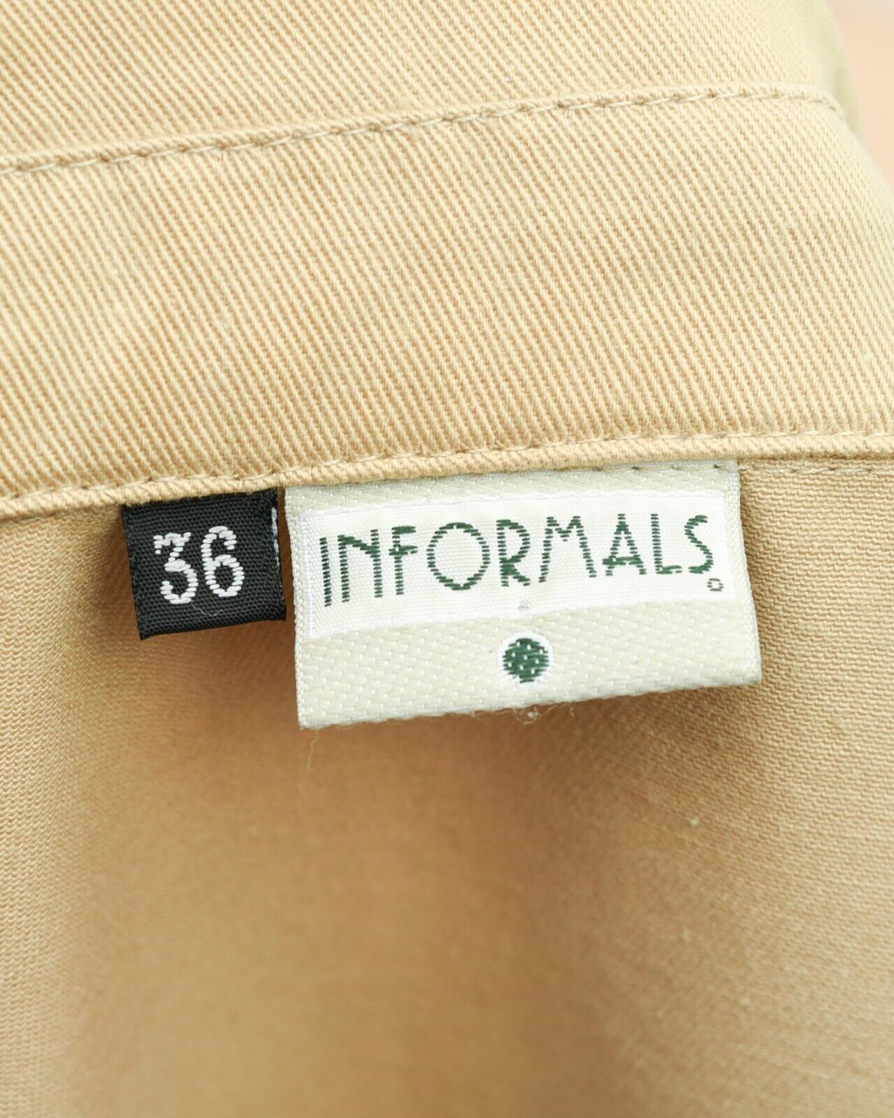 Other × Vintage Women's S Trucker Blazer Jacket Chore Beige Tan VTG Cotton Size S / US 4 / IT 40 - 8 Thumbnail