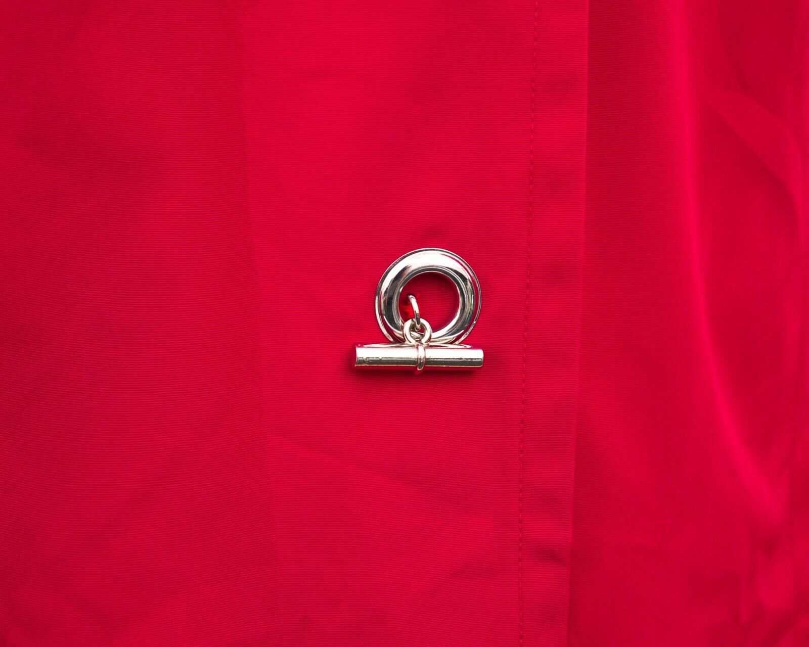 London Fog × Vintage Women's S Raincoat Trench Mac Coat Red Jacket Classic Size S / US 4 / IT 40 - 6 Thumbnail