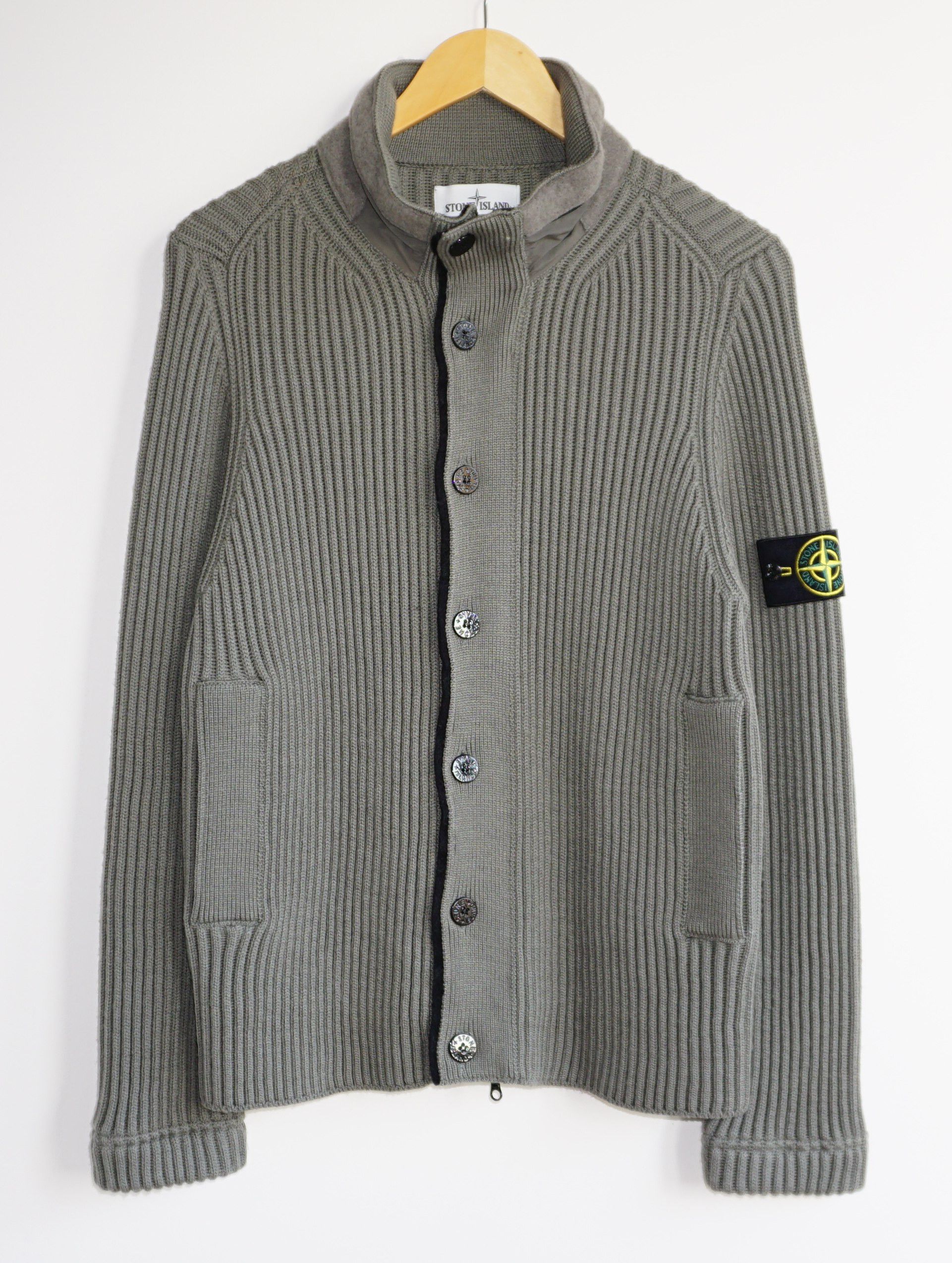 Stone Island 2014 Button Badge Heavy Sweater
