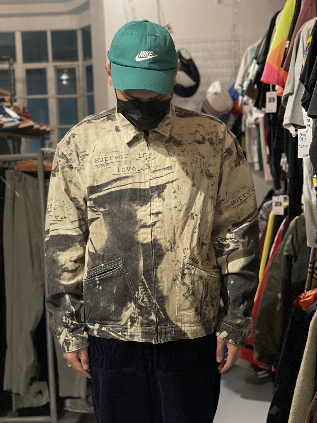 SUPREME NAS AND DMX COLLAGE DENIM CHORE COAT REVIEW 