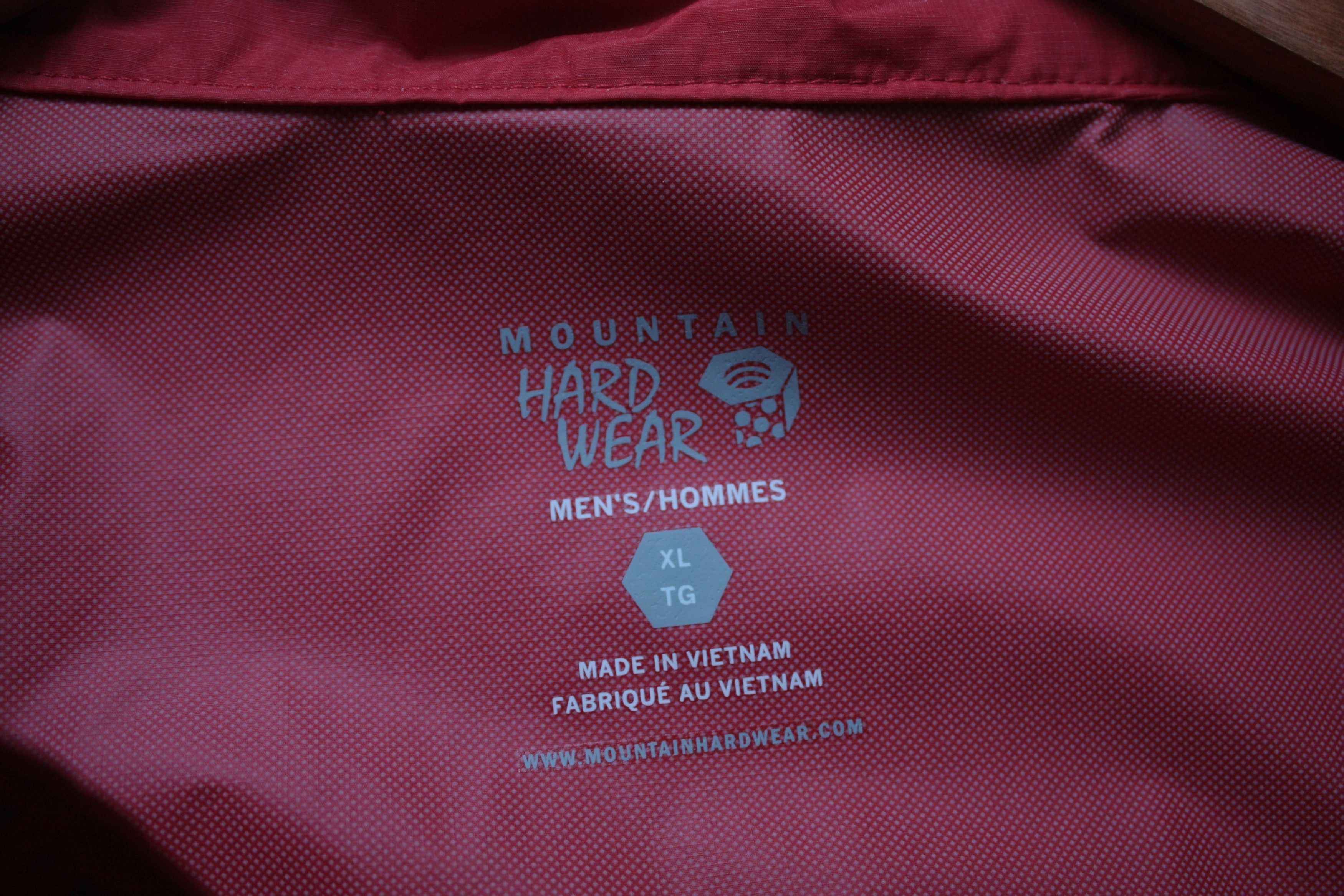 Mountain Hardwear Mountain Hardwear Red Orange Windbreaker Jacket XL Men's Size US XL / EU 56 / 4 - 5 Thumbnail
