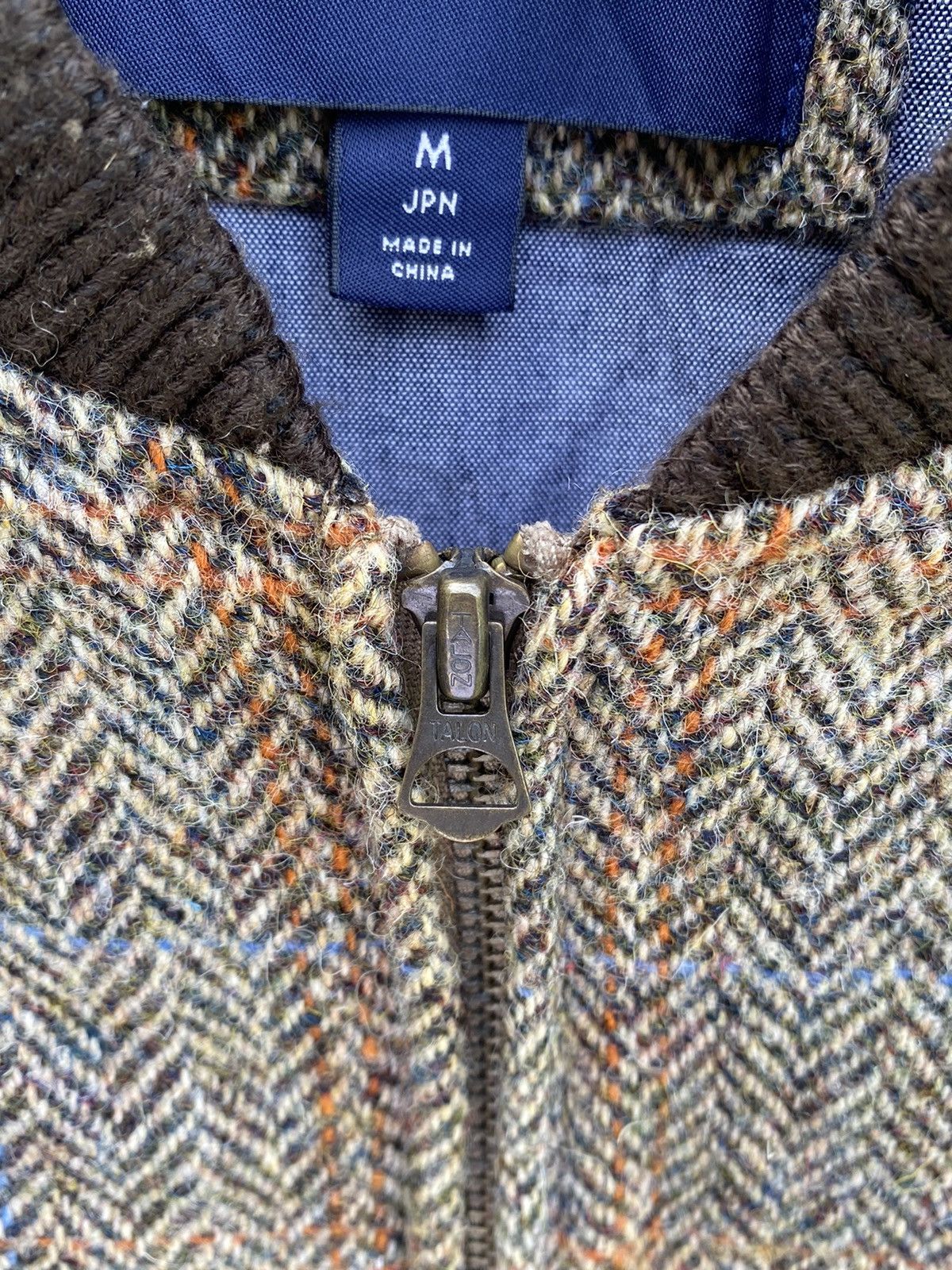 Harris Tweed × Lands' End × Vintage Vintage Harris Tweed X LAND’S END Wool Jacket Size US M / EU 48-50 / 2 - 10 Thumbnail