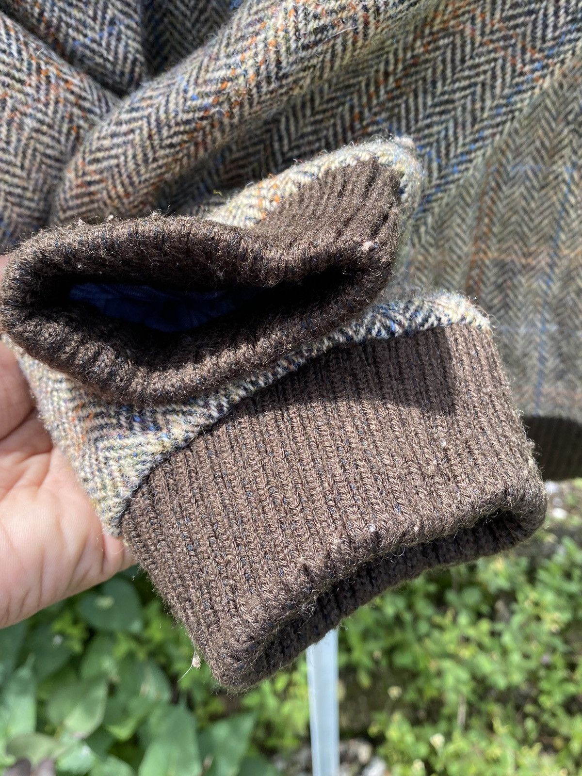 Harris Tweed × Lands' End × Vintage Vintage Harris Tweed X LAND’S END Wool Jacket Size US M / EU 48-50 / 2 - 7 Thumbnail