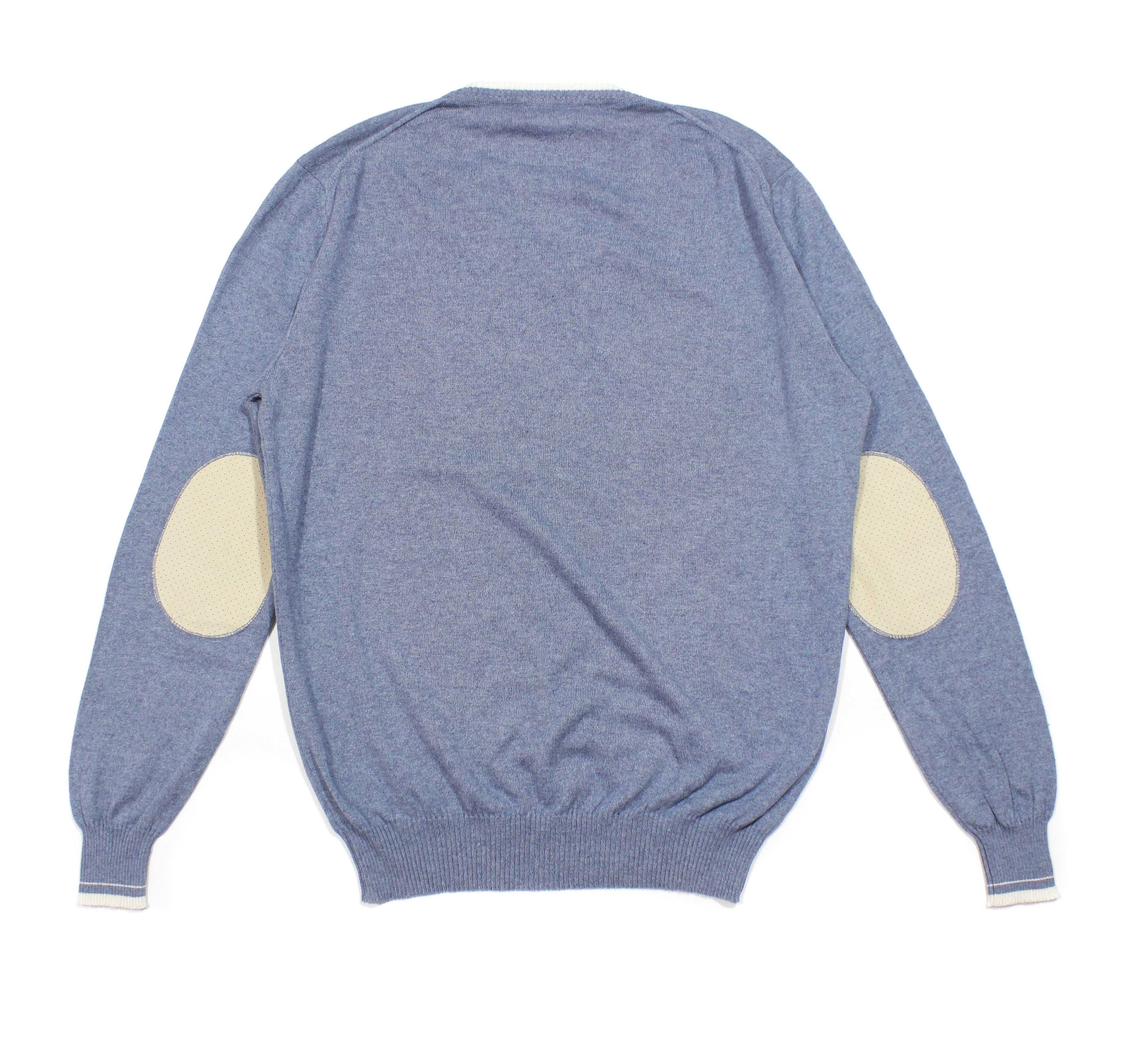 Corneliani Cashmere V Neck Sweater Size US L / EU 52-54 / 3 - 2 Thumbnail
