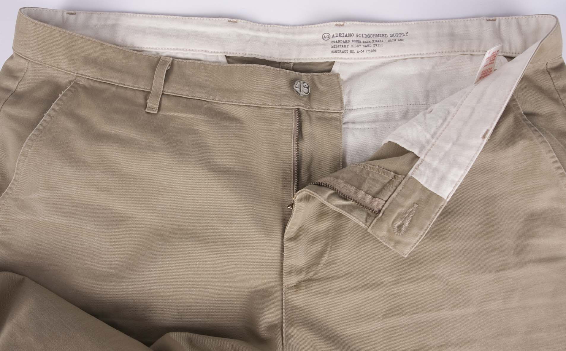AG Adriano Goldschmied Adriano Goldschmied Supply Military Pants Size 39x32.5 Size US 39 - 3 Thumbnail