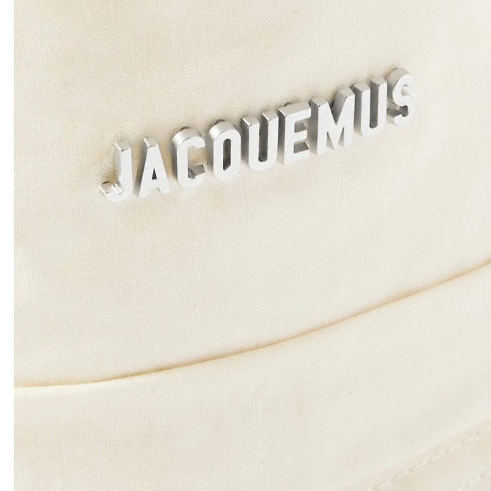 Jacquemus Le Bob Gadjo logo canvas bucket hat Size ONE SIZE - 3 Thumbnail