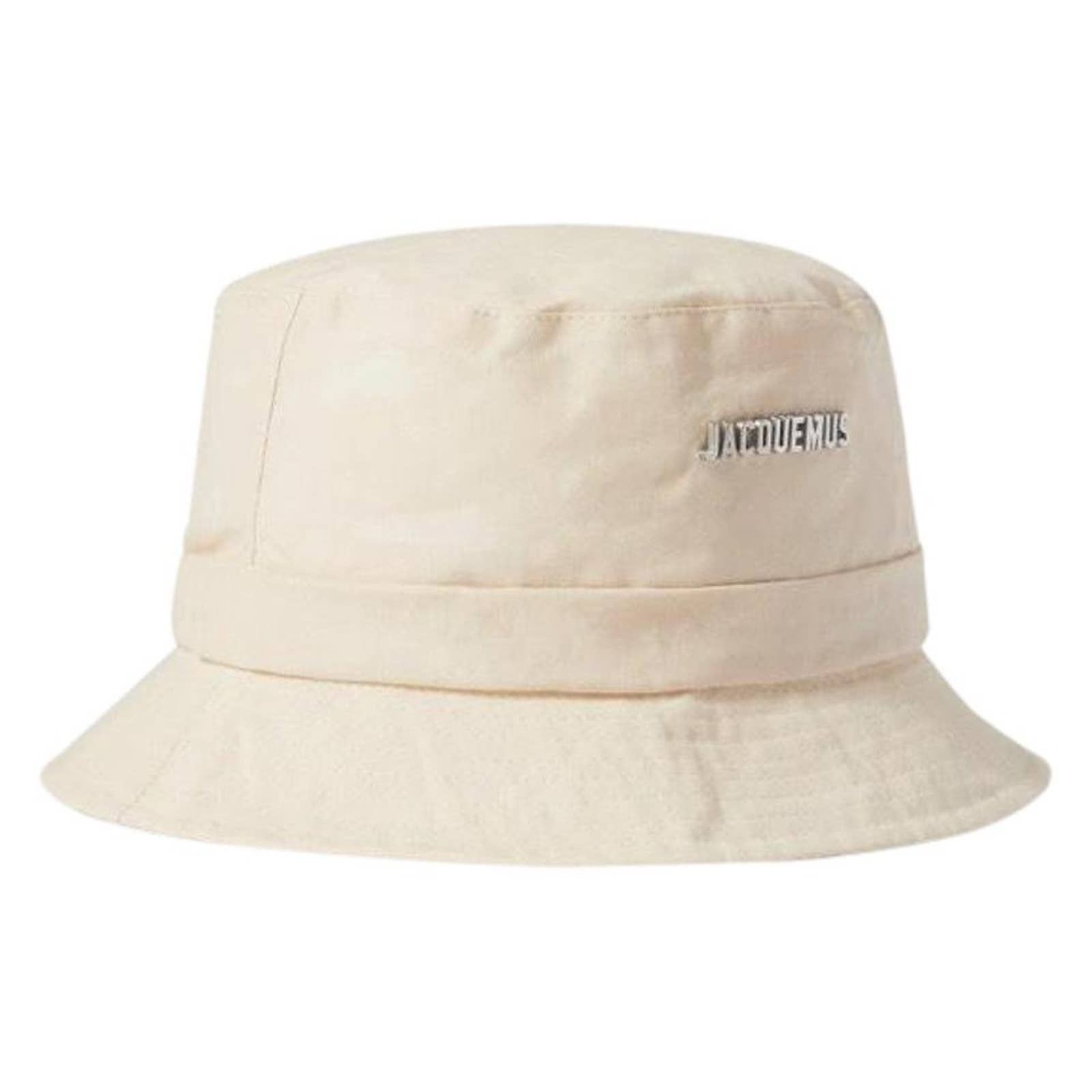 Jacquemus Le Bob Gadjo logo canvas bucket hat Size ONE SIZE - 1 Thumbnail