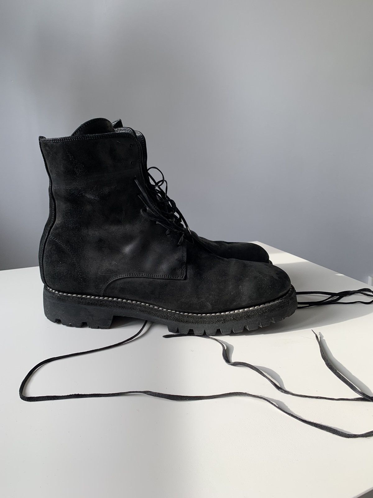 image of Guidi 795V Shoes in Black, Men's (Size 11)