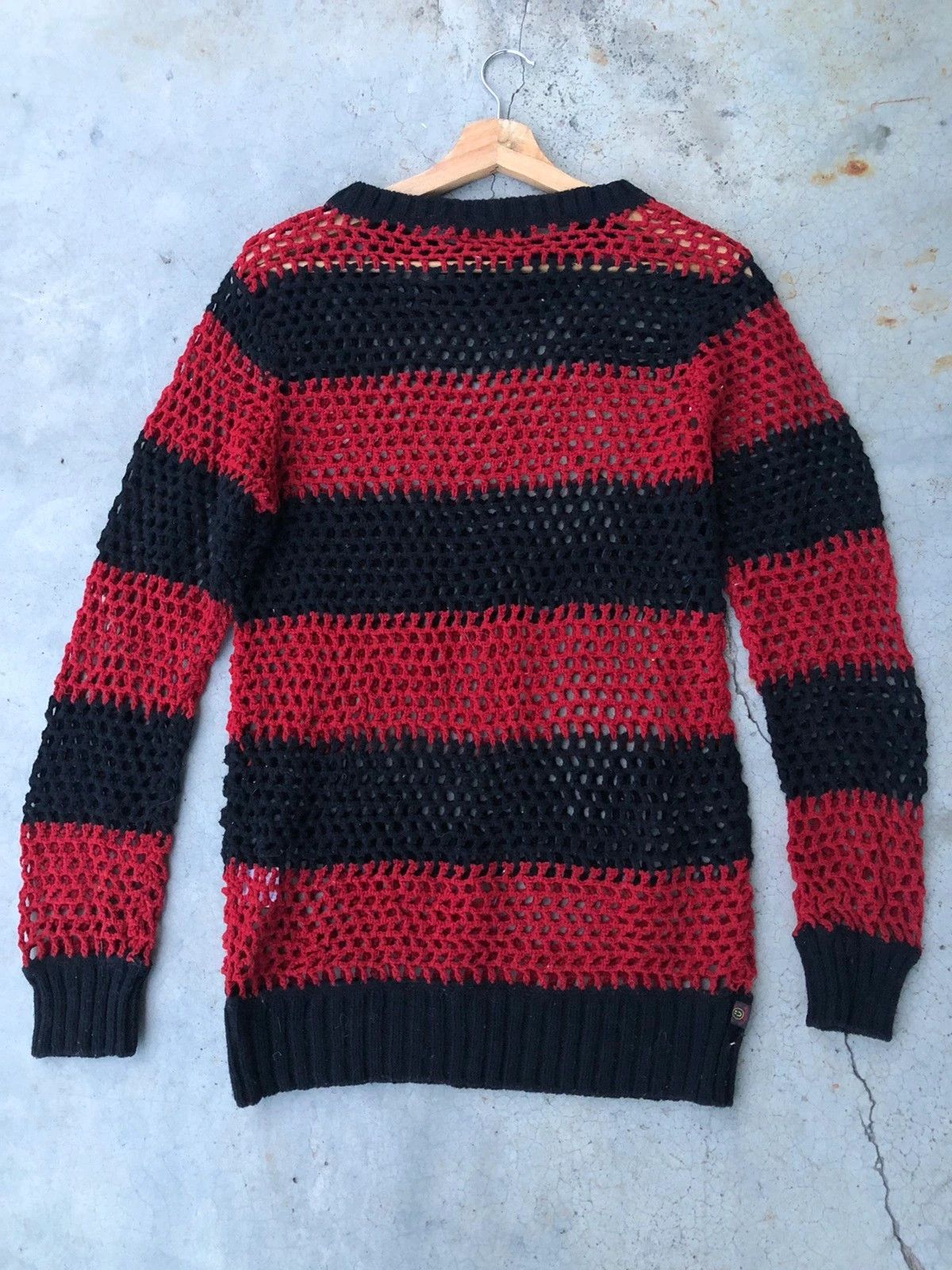 Aran Isles Knitwear × Homespun Knitwear × Hysteric Glamour 📌Hysteric Glamour Kinky Slick Mesh Net Sexy Transparent Size US S / EU 44-46 / 1 - 13 Thumbnail
