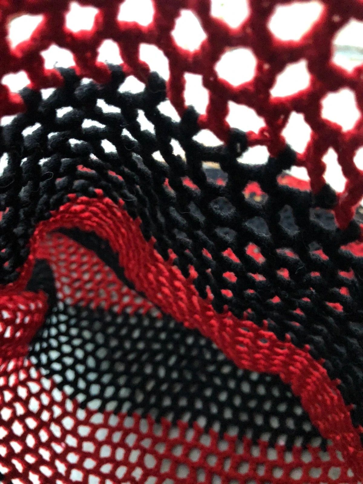Aran Isles Knitwear × Homespun Knitwear × Hysteric Glamour 📌Hysteric Glamour Kinky Slick Mesh Net Sexy Transparent Size US S / EU 44-46 / 1 - 14 Thumbnail