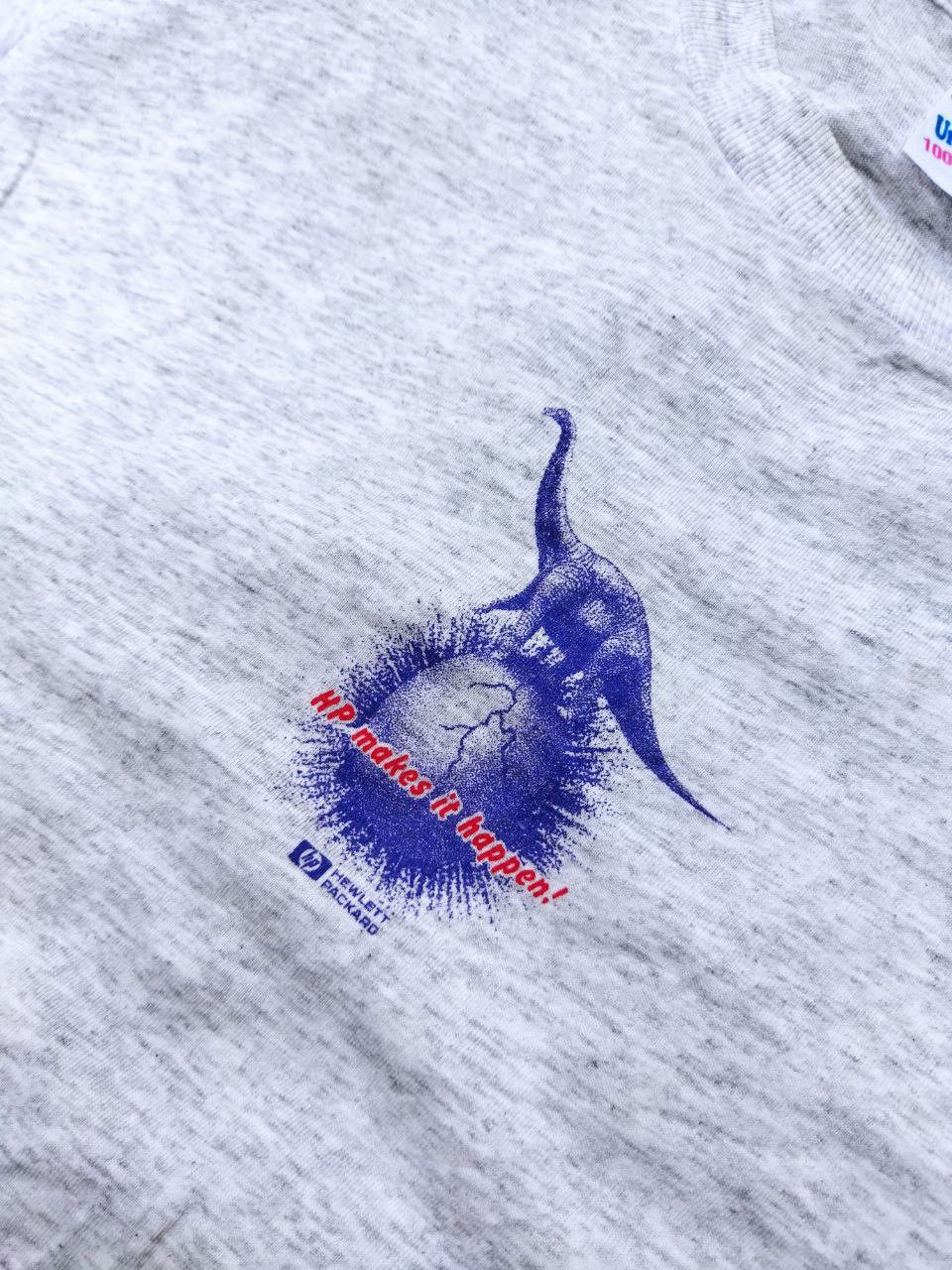 Vintage Vintage Hewlett Packard HP Tshirt - Size L Size US L / EU 52-54 / 3 - 3 Thumbnail