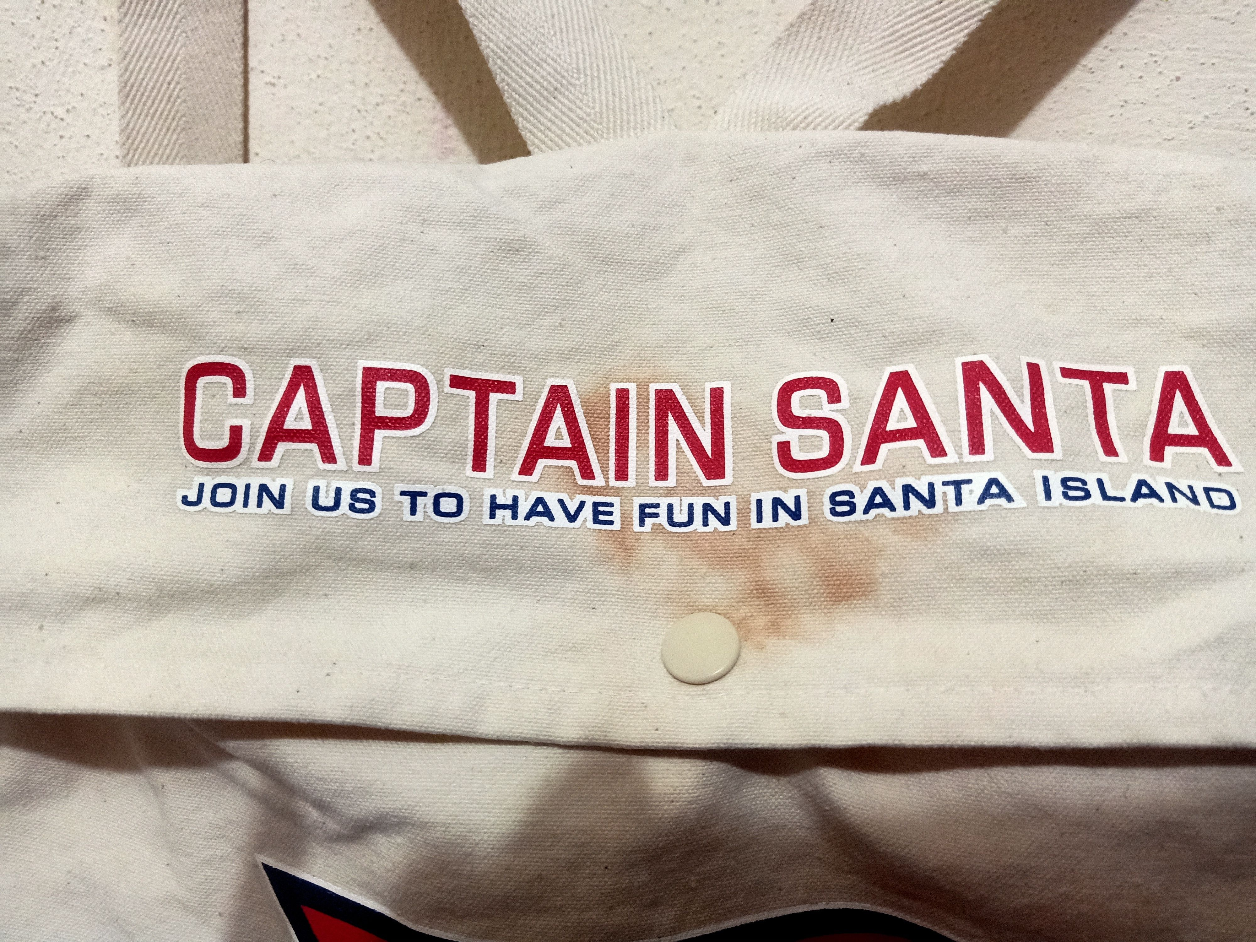 Captain Santors × Japanese Brand Rare!!! Vtg joymark design 1985 Captain Santa Small Backpack Size ONE SIZE - 2 Thumbnail