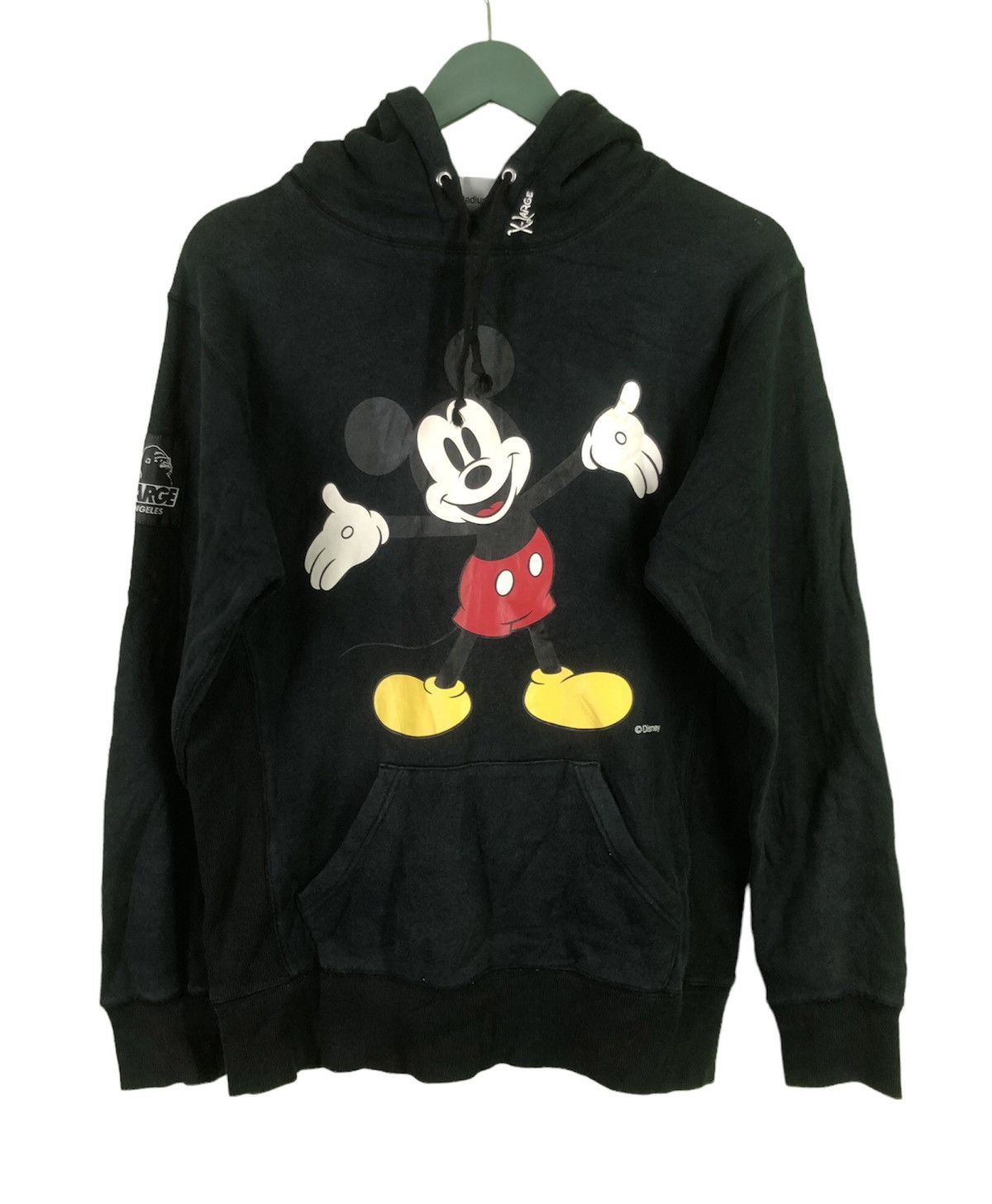 X-Large collab Disney Mickey Mouse hoodie sweatshirt