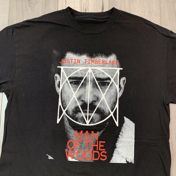 man of the woods tour t shirt