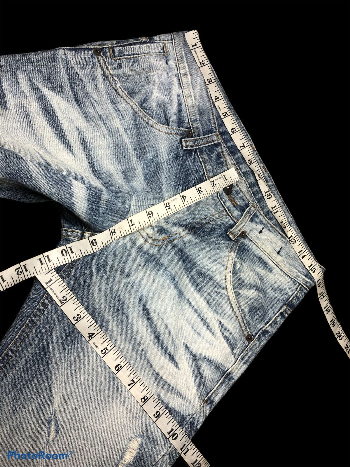 Hypebeast DPSR WASHED BLUE DENIM Size US 31 - 5 Thumbnail