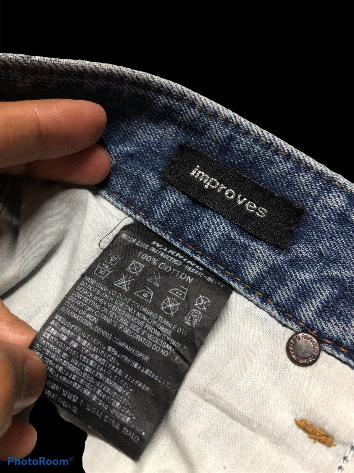 Hypebeast DPSR WASHED BLUE DENIM Size US 31 - 3 Thumbnail