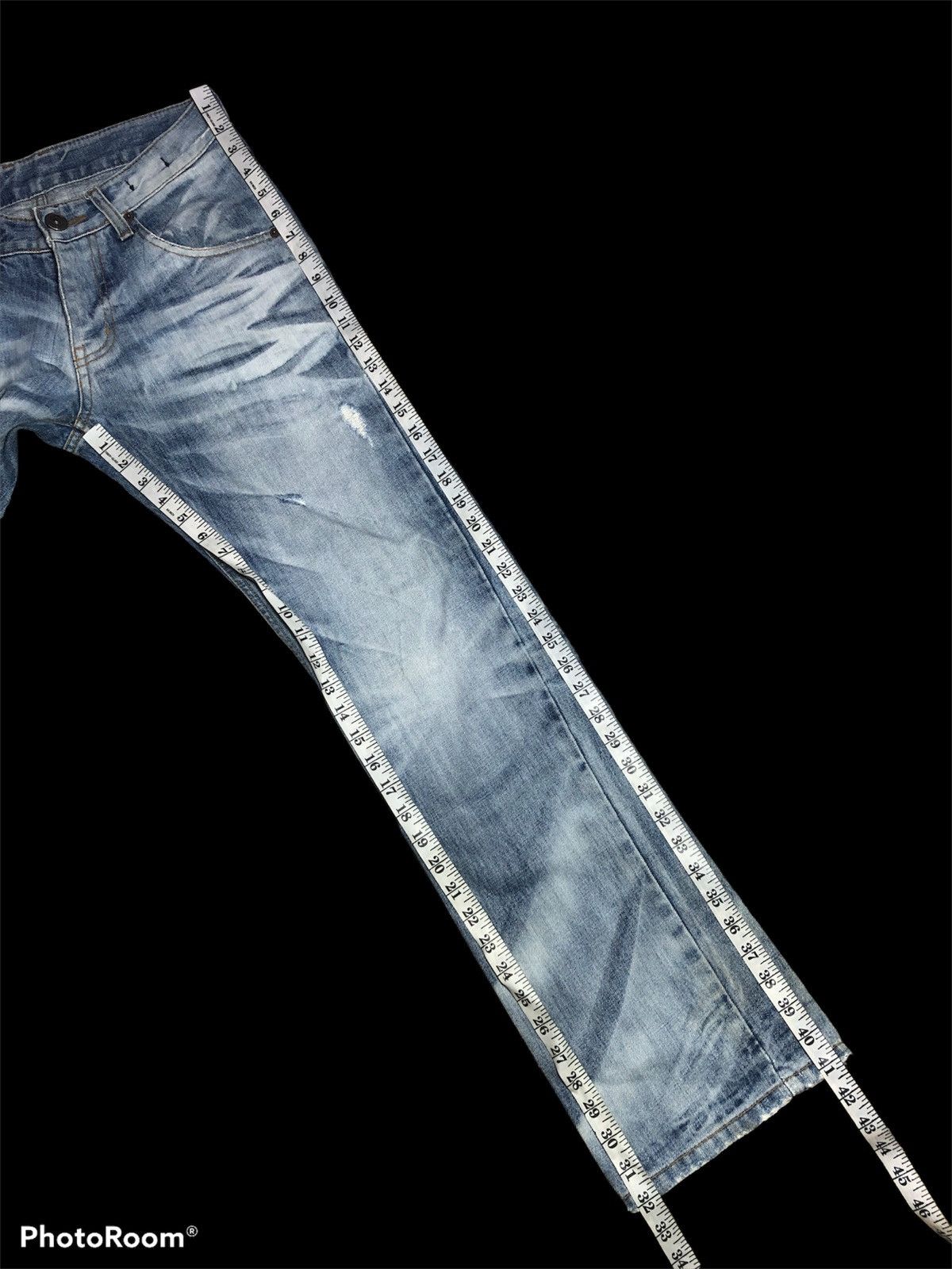 Hypebeast DPSR WASHED BLUE DENIM Size US 31 - 7 Thumbnail