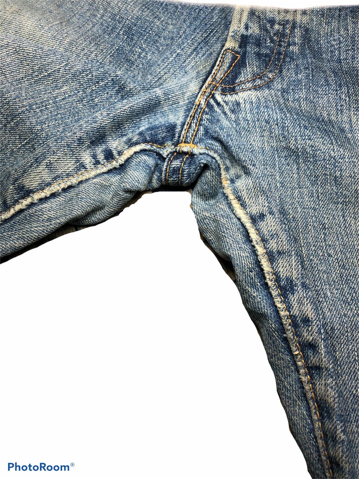 Denime CROPPED DISTRESSED DENIM BY DENIME JAPAN Size US 30 / EU 46 - 4 Thumbnail