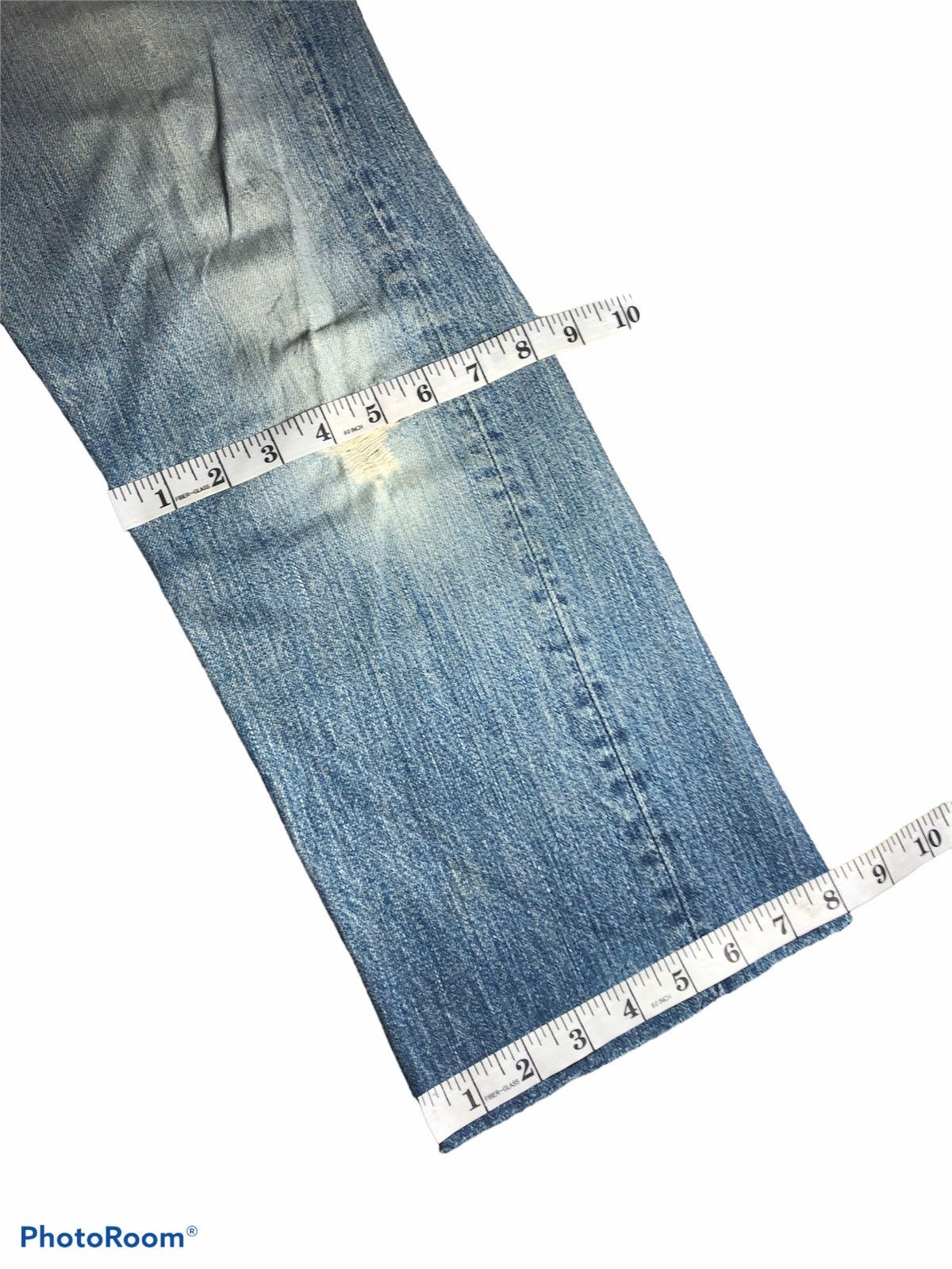 Denime CROPPED DISTRESSED DENIM BY DENIME JAPAN Size US 30 / EU 46 - 9 Thumbnail